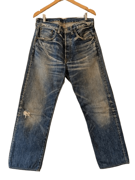 Levi's × Levi's Vintage Clothing LEVI'S VINTAGE CLOTHING DISTRESSED PROCESS JEANS Size US 32 / EU 48 - 1 Thumbnail