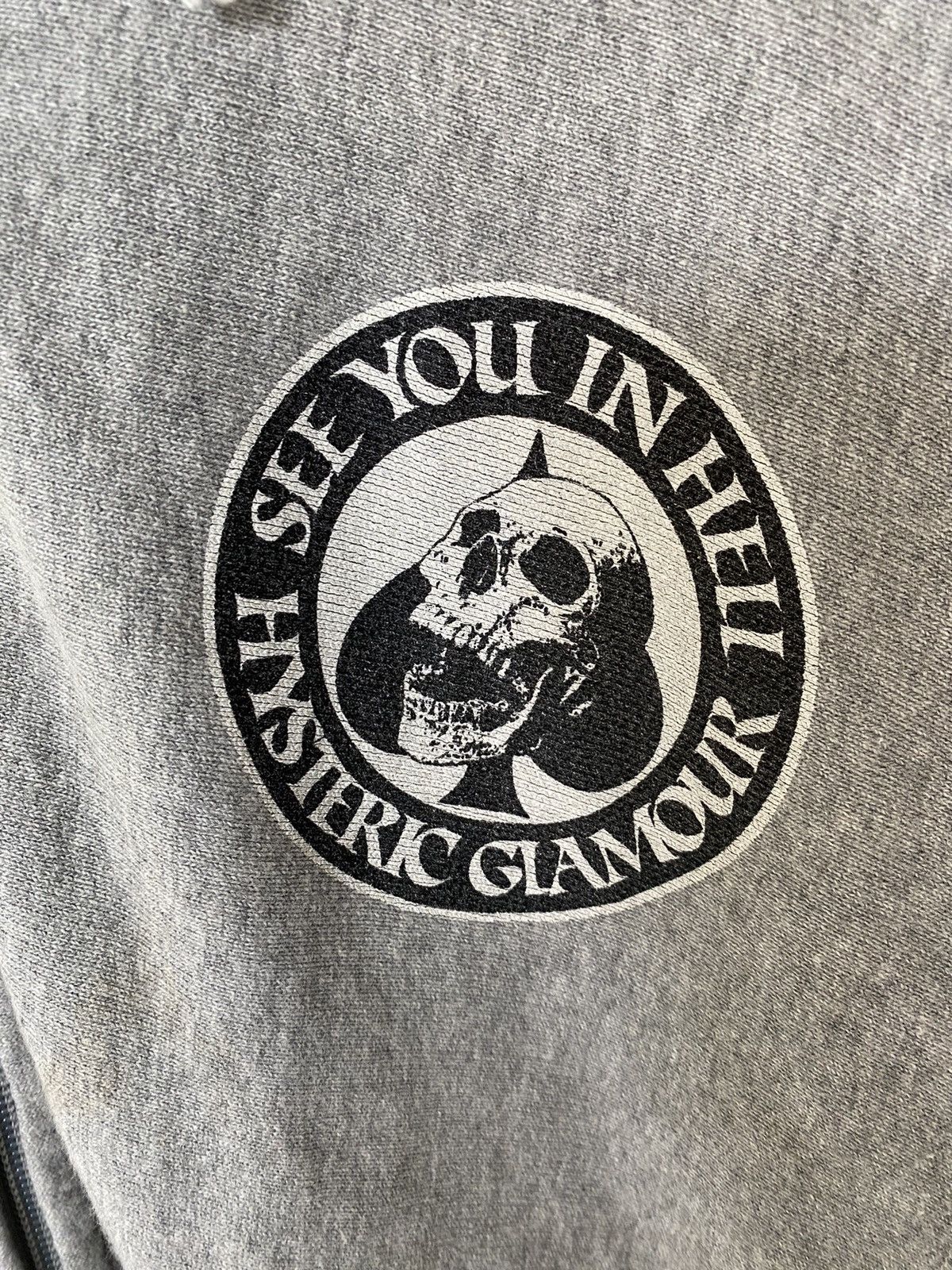 Hysteric Glamour 1990s Hysteric see you in hell social club hoodie Size US M / EU 48-50 / 2 - 6 Thumbnail