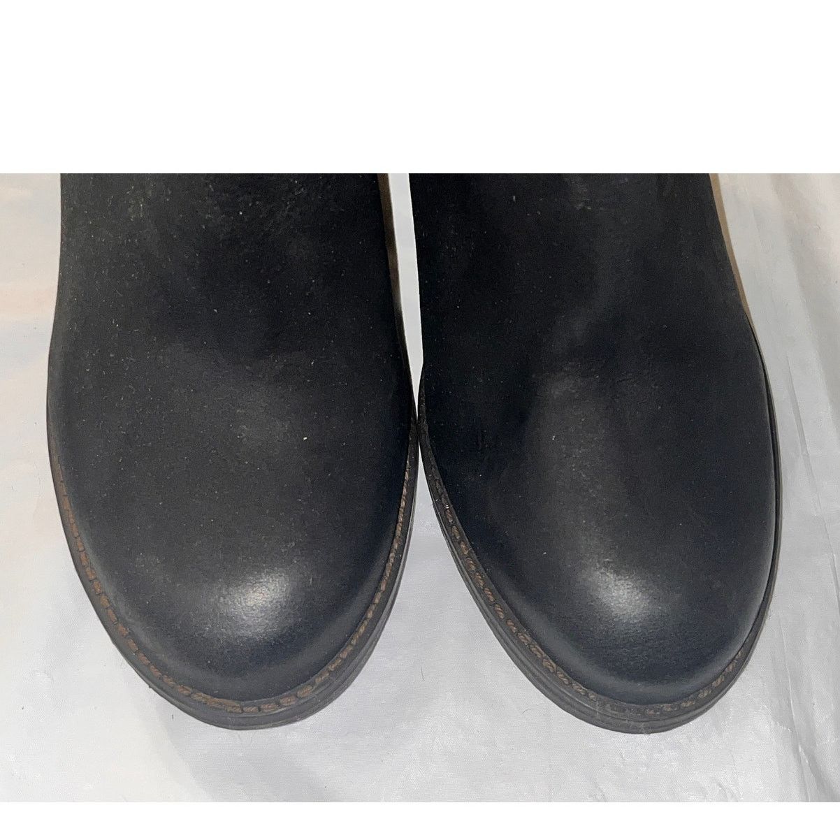 Other Alcala's Chicago Western Black Leather Women's Ankle Boots Size US 8.5 / IT 38.5 - 9 Thumbnail