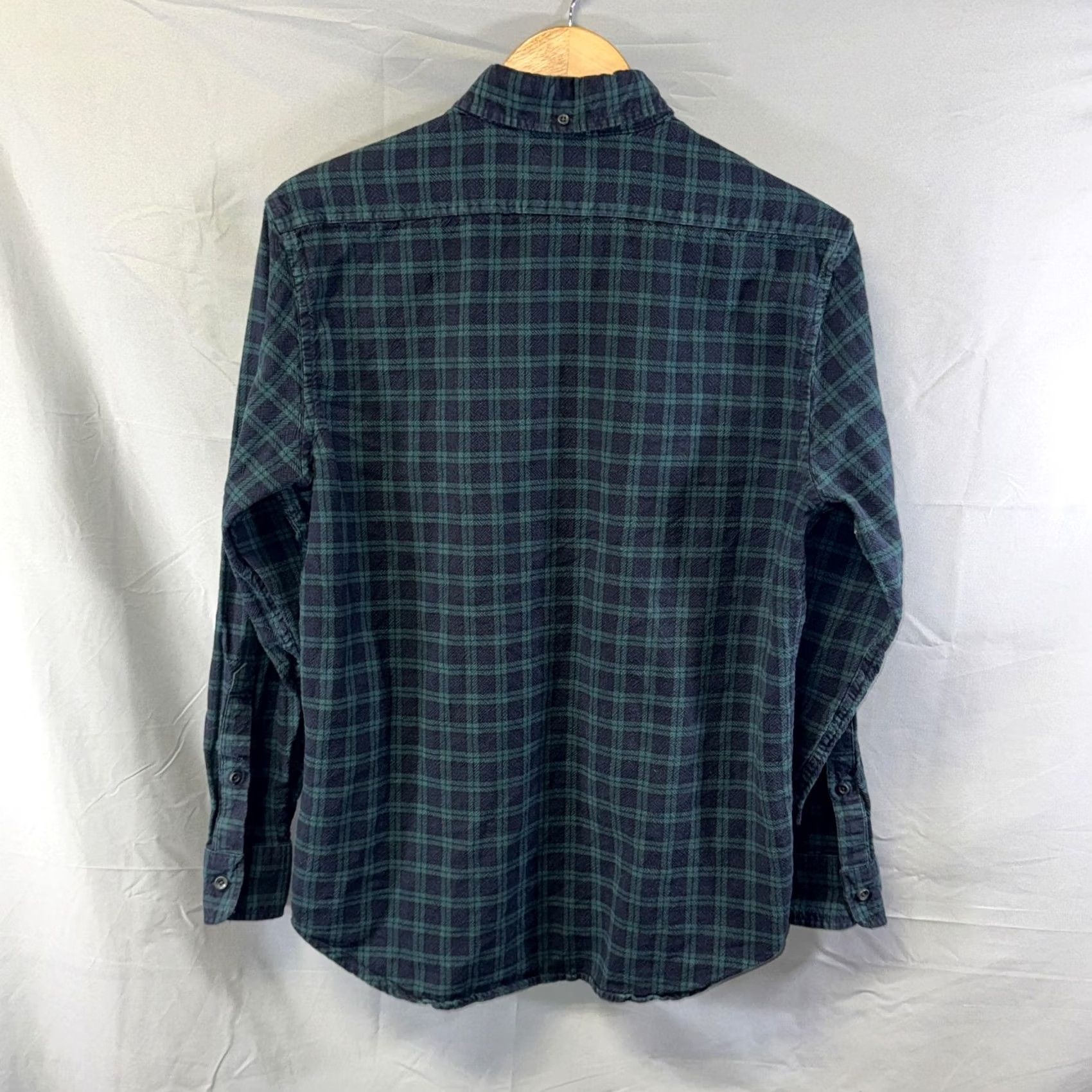 Taylor Stitch Taylor Stitch Shirt Mens Large Green Blue Plaid Button Down Long Sleeve Casual Size US XL / EU 56 / 4 - 2 Thumbnail