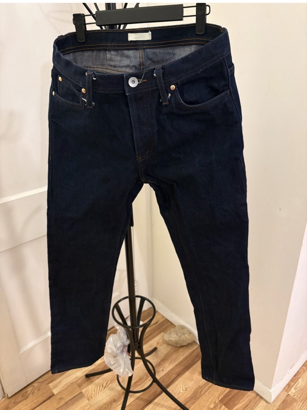 The Unbranded Brand Unbranded Brand 21oz Heavyweight Denim Jeans Size US 33 - 1 Thumbnail