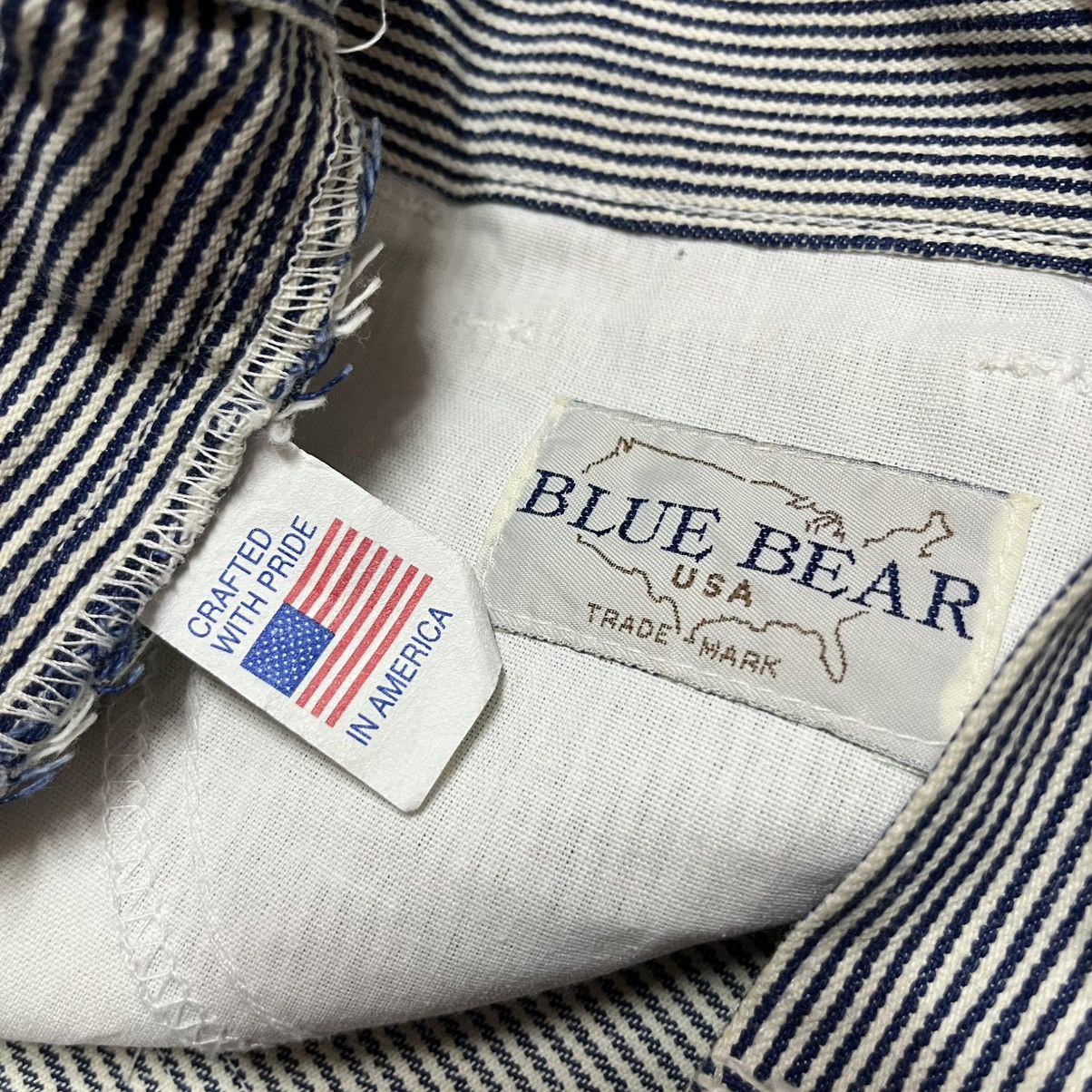Vintage Vintage Blue Bear USA Hickory Stripe Pants Size US 32 / EU 48 - 7 Thumbnail