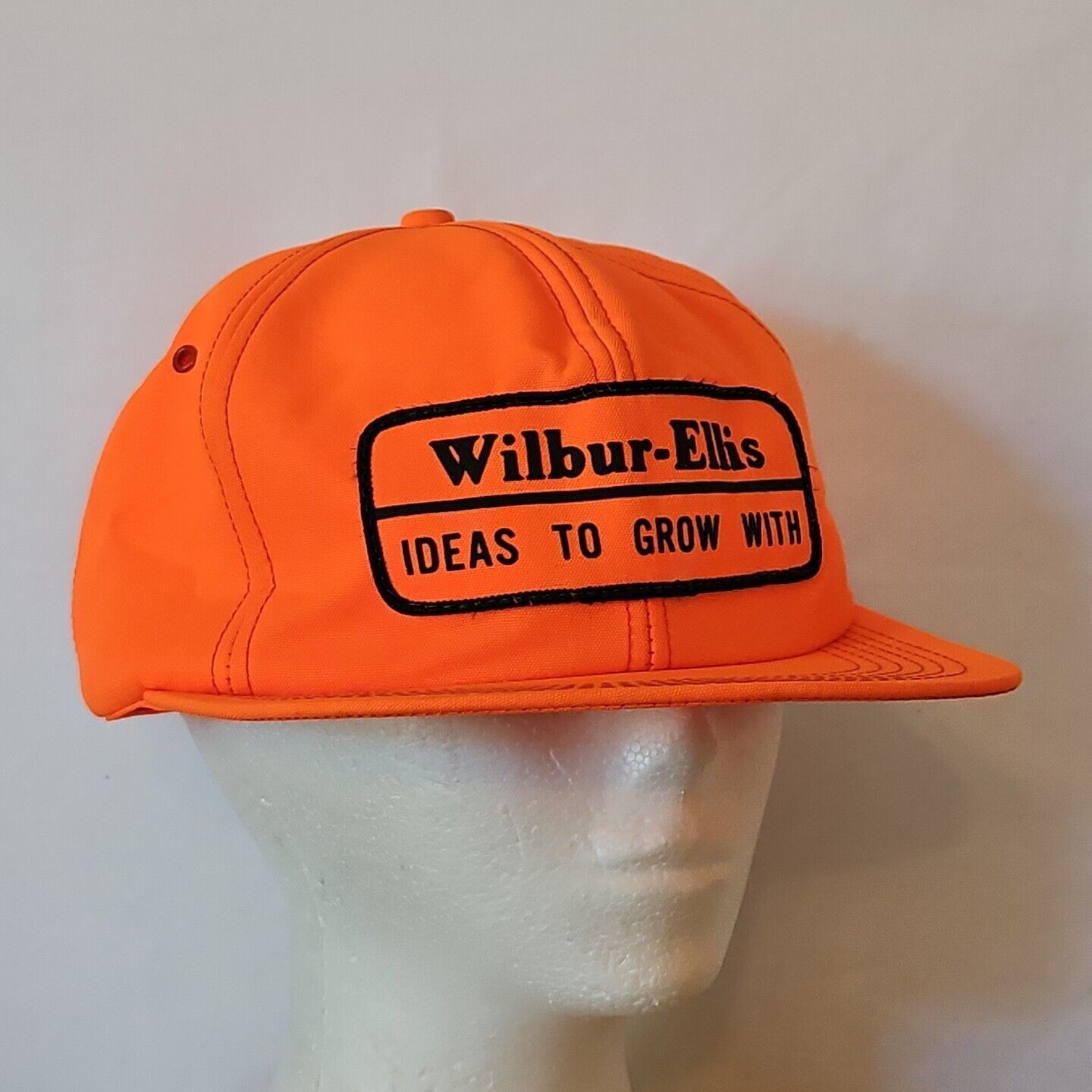 Vintage Vintage K Products Farm Patch Trucker Hat Wilbur Ellis Logo Size ONE SIZE - 2 Thumbnail