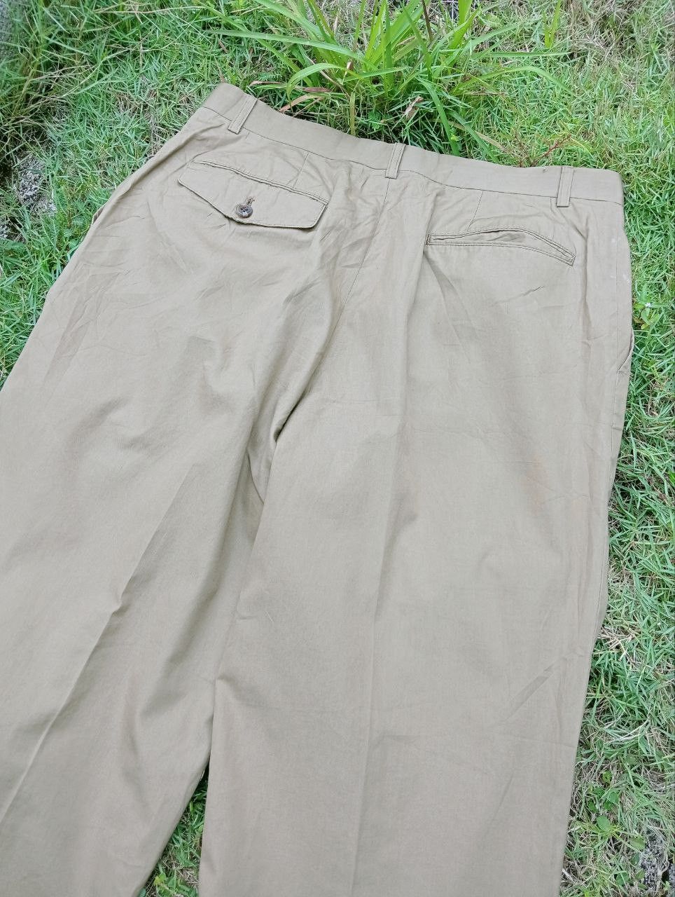 Christian Dior Monsieur VINTAGE CHRISTIAN DIOR BAGGY WIDE PANTS Size US 34 / EU 50 - 10 Thumbnail