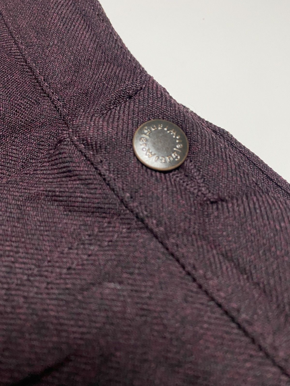 Wrangler Rare Vintage Wrangler Maroon Stapress rare size w40 Size US 40 / EU 56 - 5 Thumbnail