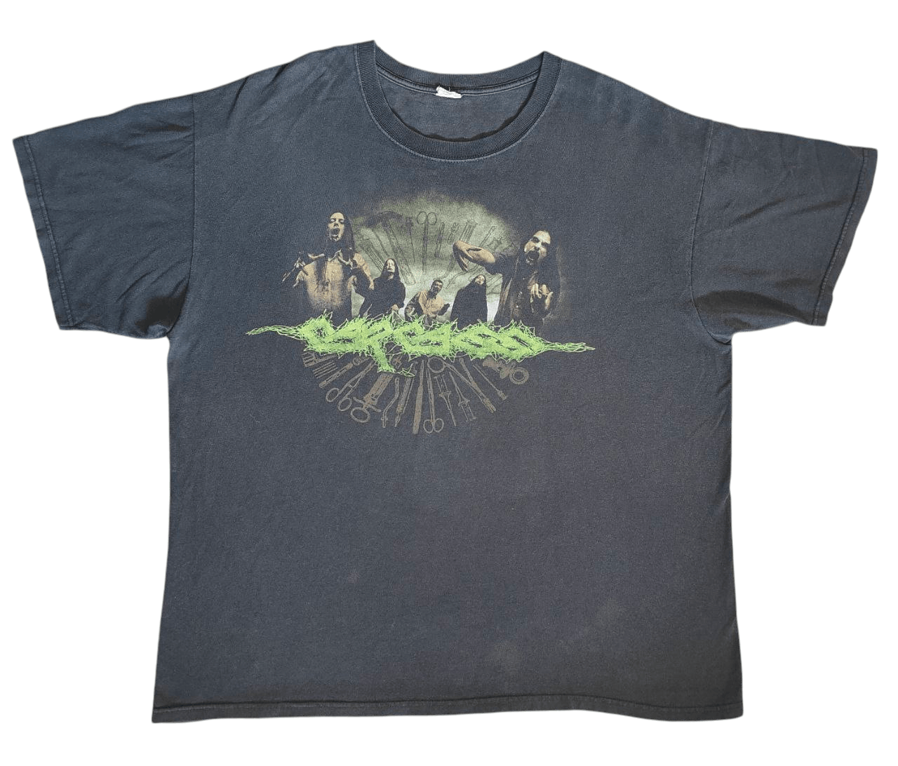 Vintage Vintage Carcass Death Metal Band T Size US XL / EU 56 / 4 - 1 Thumbnail
