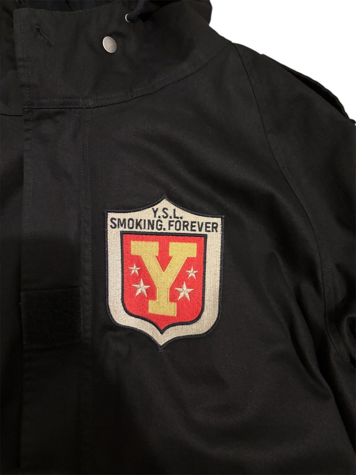 Saint Laurent Paris Saint Laurent Multipatch Parka Size US L / EU 52-54 / 3 - 2 Thumbnail
