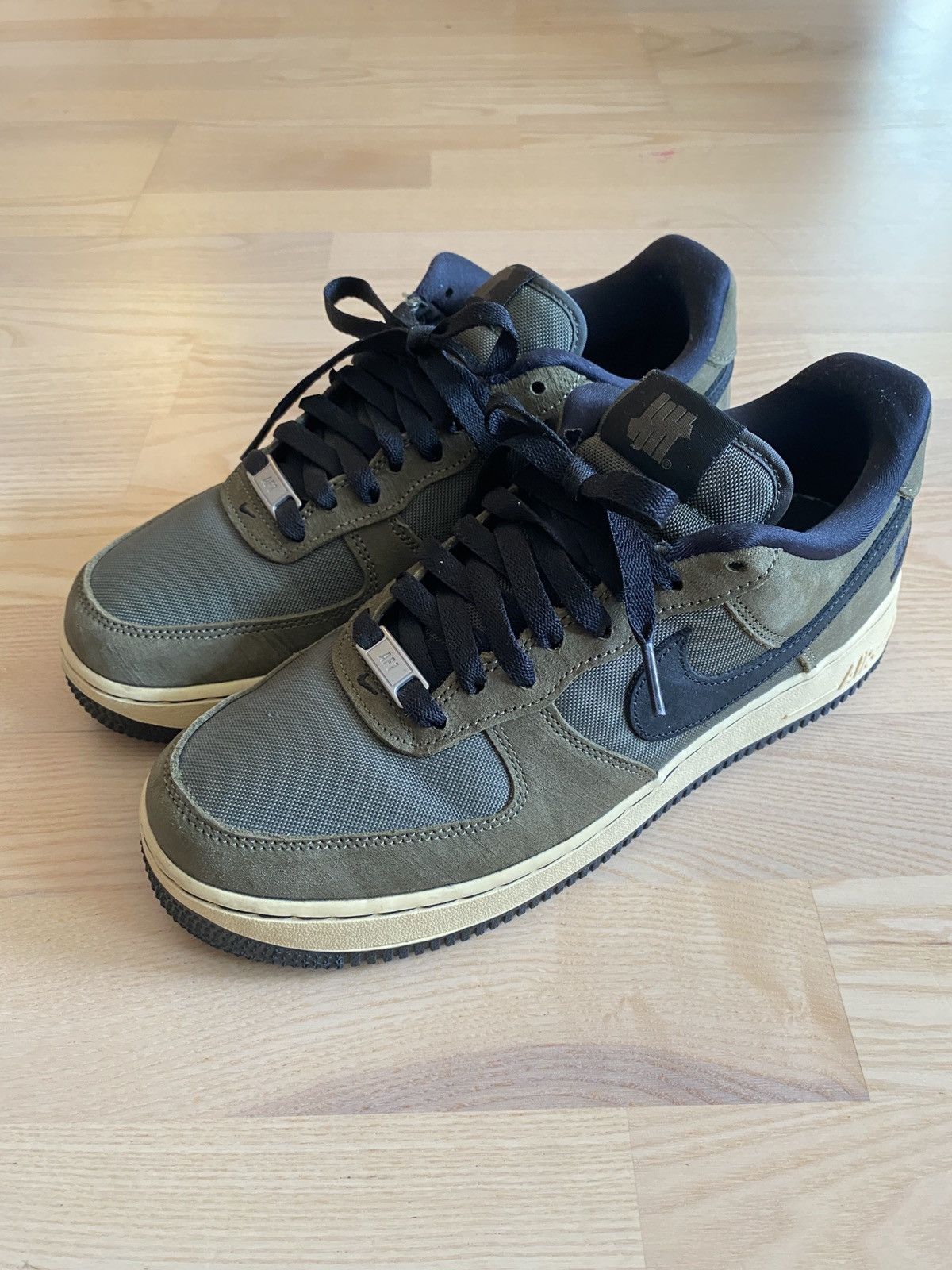 Nike × Undefeated Nike x Undefeated Air Force 1 Low SP “Ballistic” Size US 8.5 / EU 41-42 - 2 Thumbnail