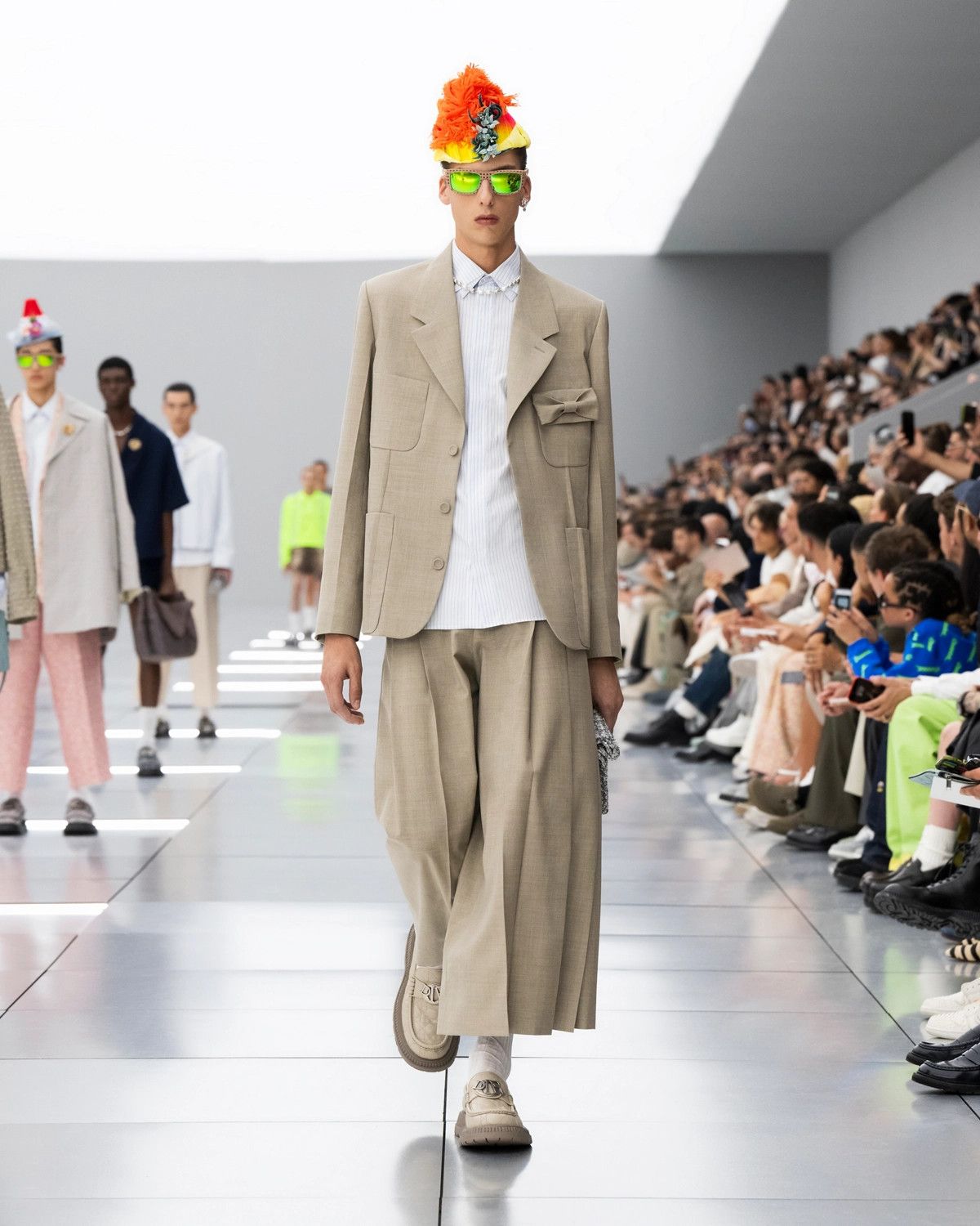 Dior o1bcso1str0226 Chinos in Beige Size US 34 / EU 50 - 8 Thumbnail