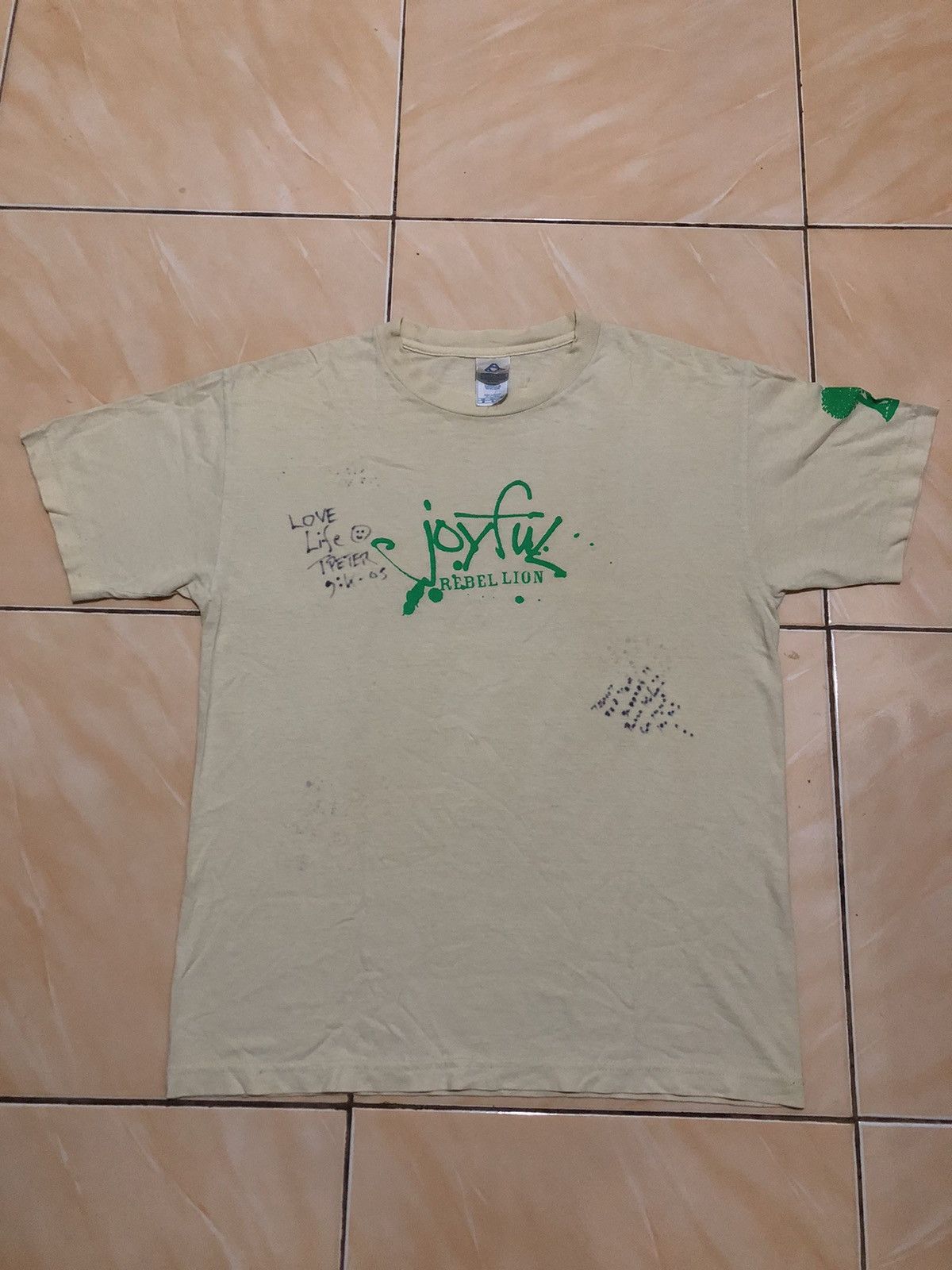 Vintage Vintage K-Os Joyful Rebellion Raptees Hiphop t-shirt Size US M / EU 48-50 / 2 - 1 Thumbnail