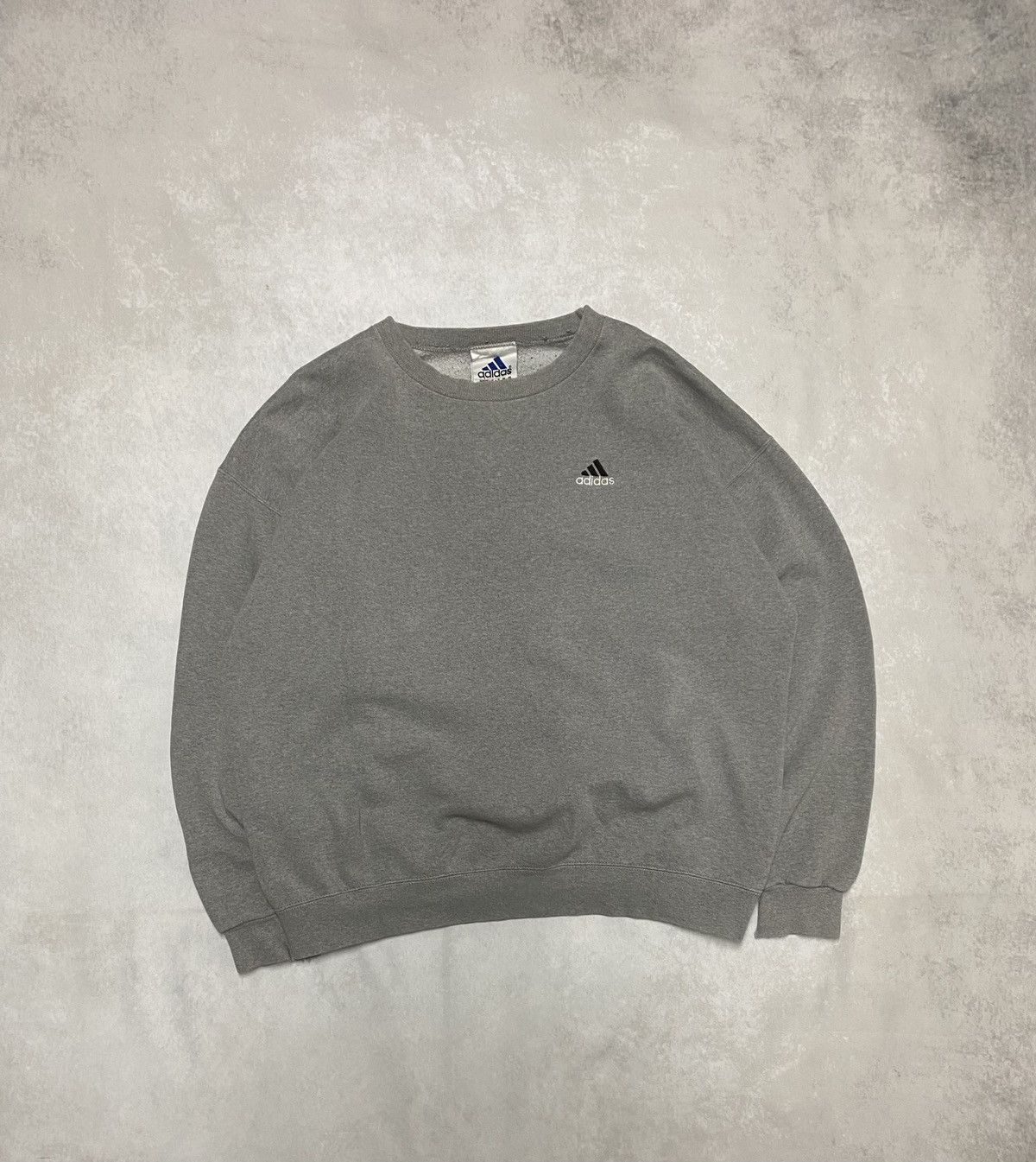 Adidas × Vintage Crazy Y2K Skater Essential Vintage 90’s Adidas Crewneck XL Size US XL / EU 56 / 4 - 1 Thumbnail
