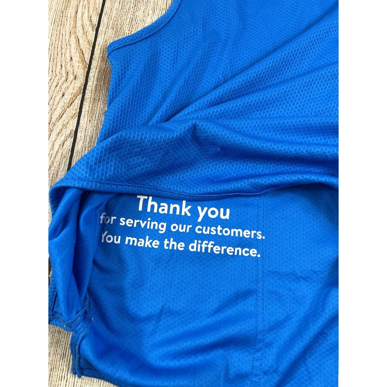 Walmart Women’s Walmart Employee Vest Uniform Blue Size Medium Size M / US 6-8 / IT 42-44 - 6 Thumbnail