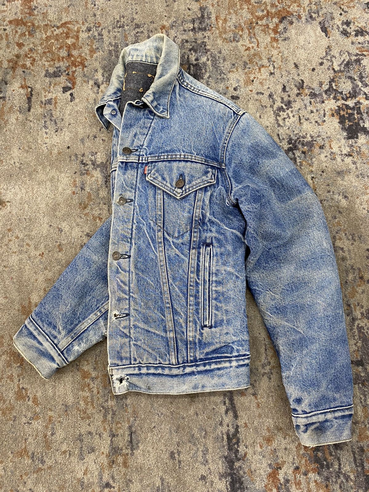 Levi's Vintage Clothing 70s 80s levis blanket jacket distressed M Size US M / EU 48-50 / 2 - 5 Thumbnail