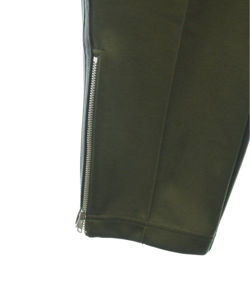 Comme des Garcons SHIRT Cropped Pants Side Line Hem Zip Polyester Khaki Size US 31 - 8 Thumbnail