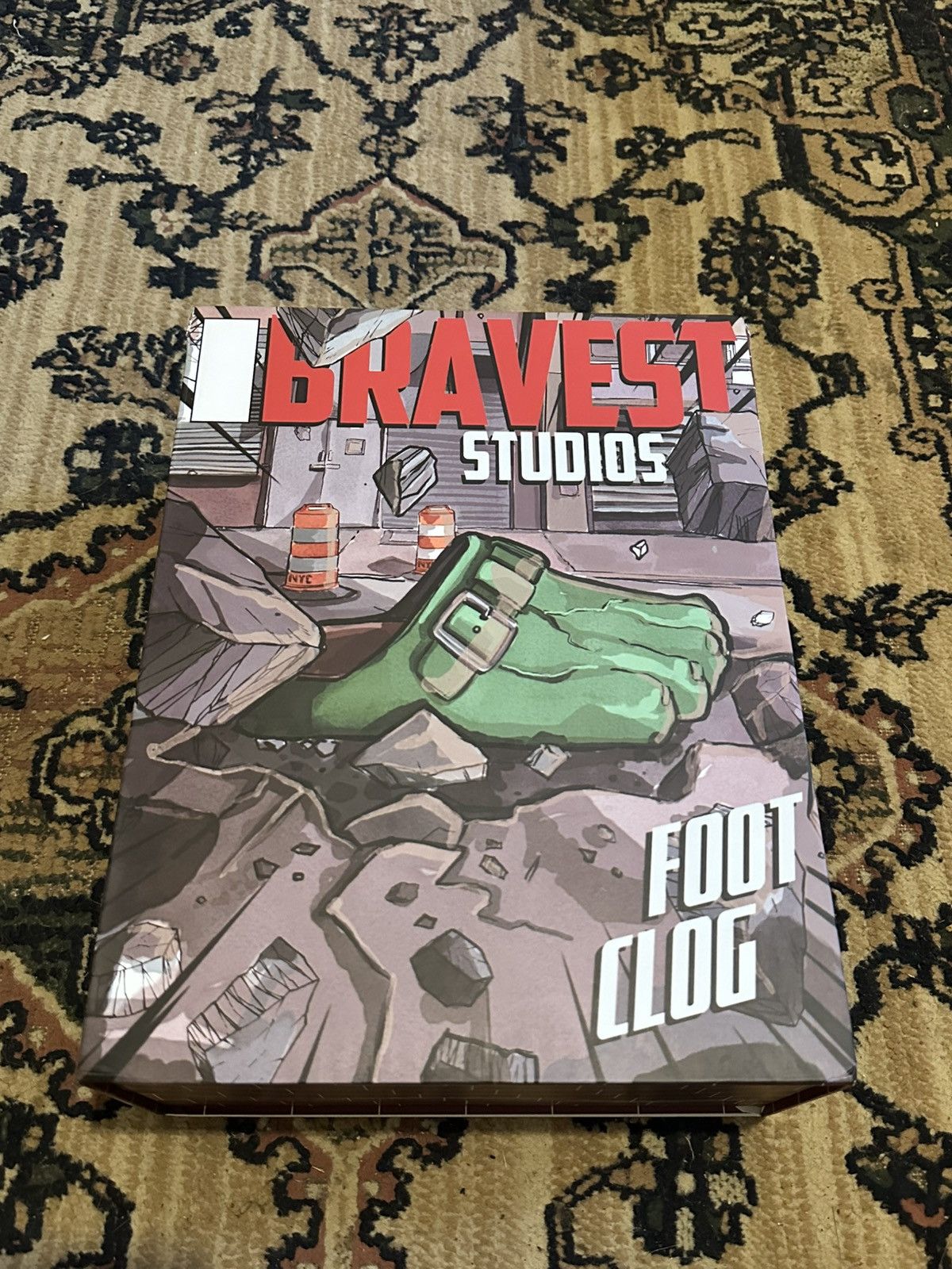 Bravest Studios Bravest FOOT CLOG “Hulk Style” Size US 14 / EU 47 - 3 Thumbnail