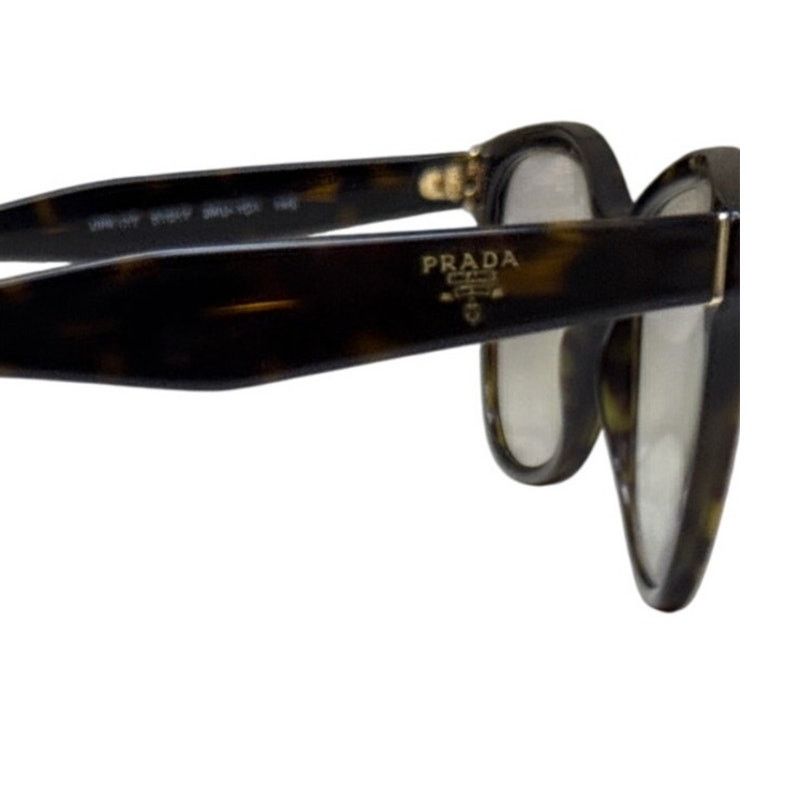 Prada Prada VPR12T 2AU-101 Tortoise Eyeglass Frames w Box Italy Size ONE SIZE - 5 Thumbnail