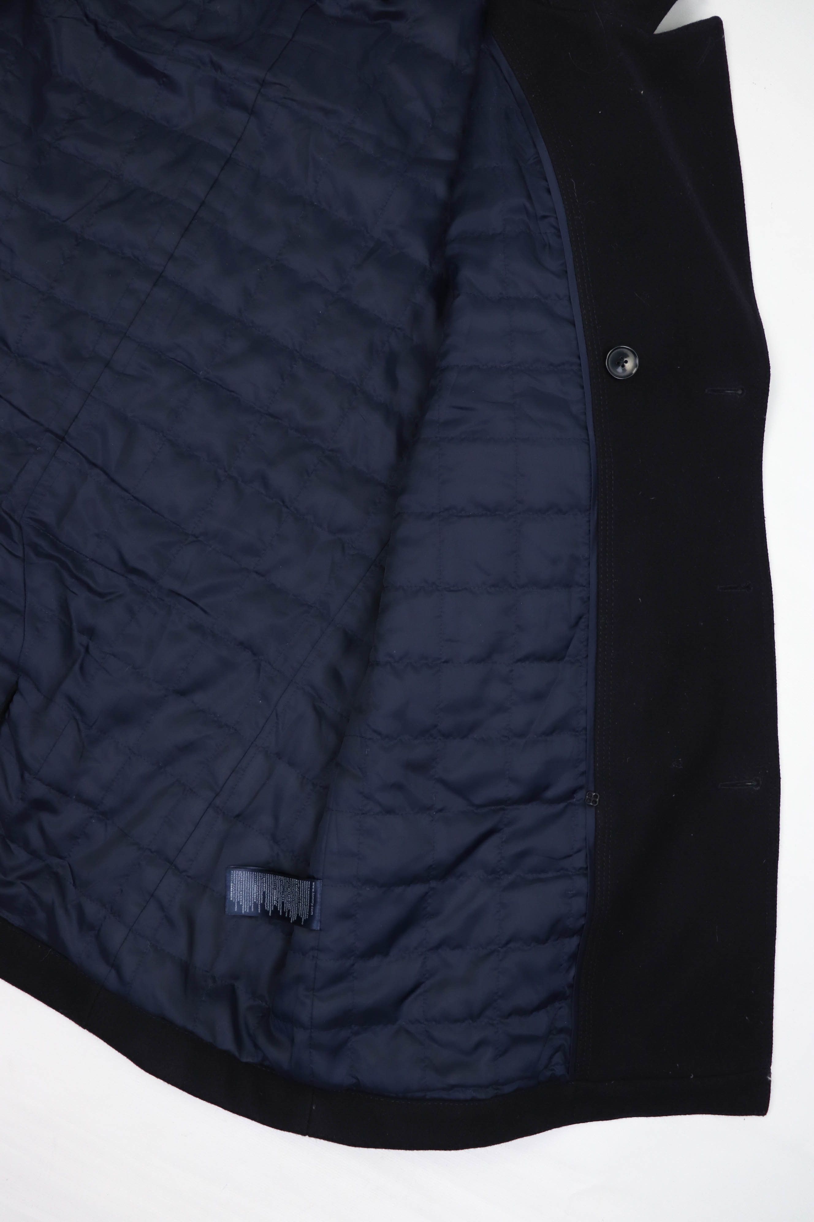 Tommy Hilfiger Tommy Hilfiger Double Breasted Dark Navy Blue Wool Peacoat Size US XXL / EU 58 / 5 - 10 Thumbnail