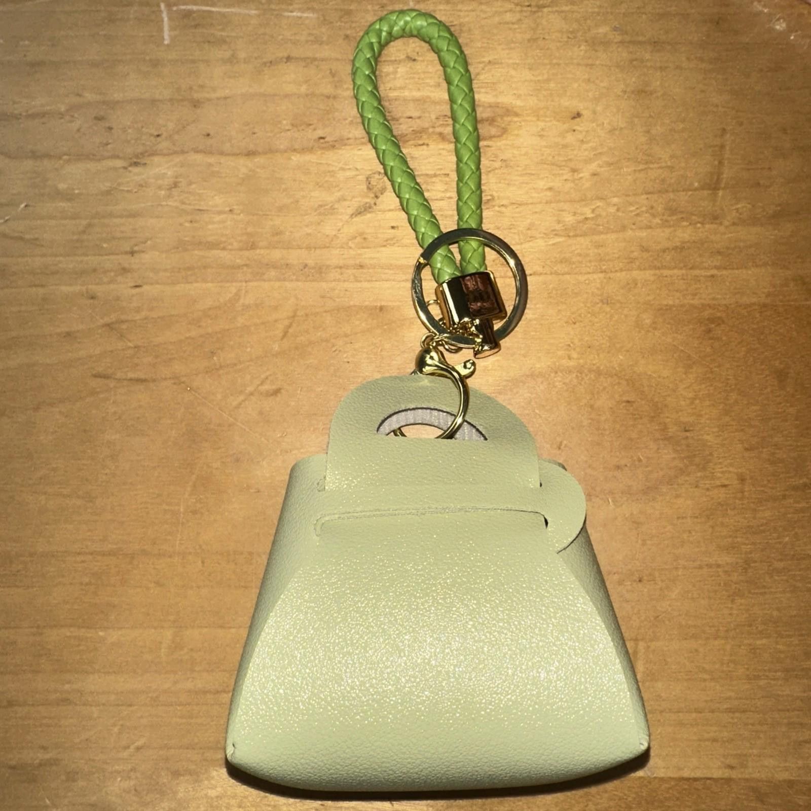 The Unbranded Brand Bag Pendant Earphone Bag Keychain Storage Small Bag Solid Size ONE SIZE - 1 Thumbnail