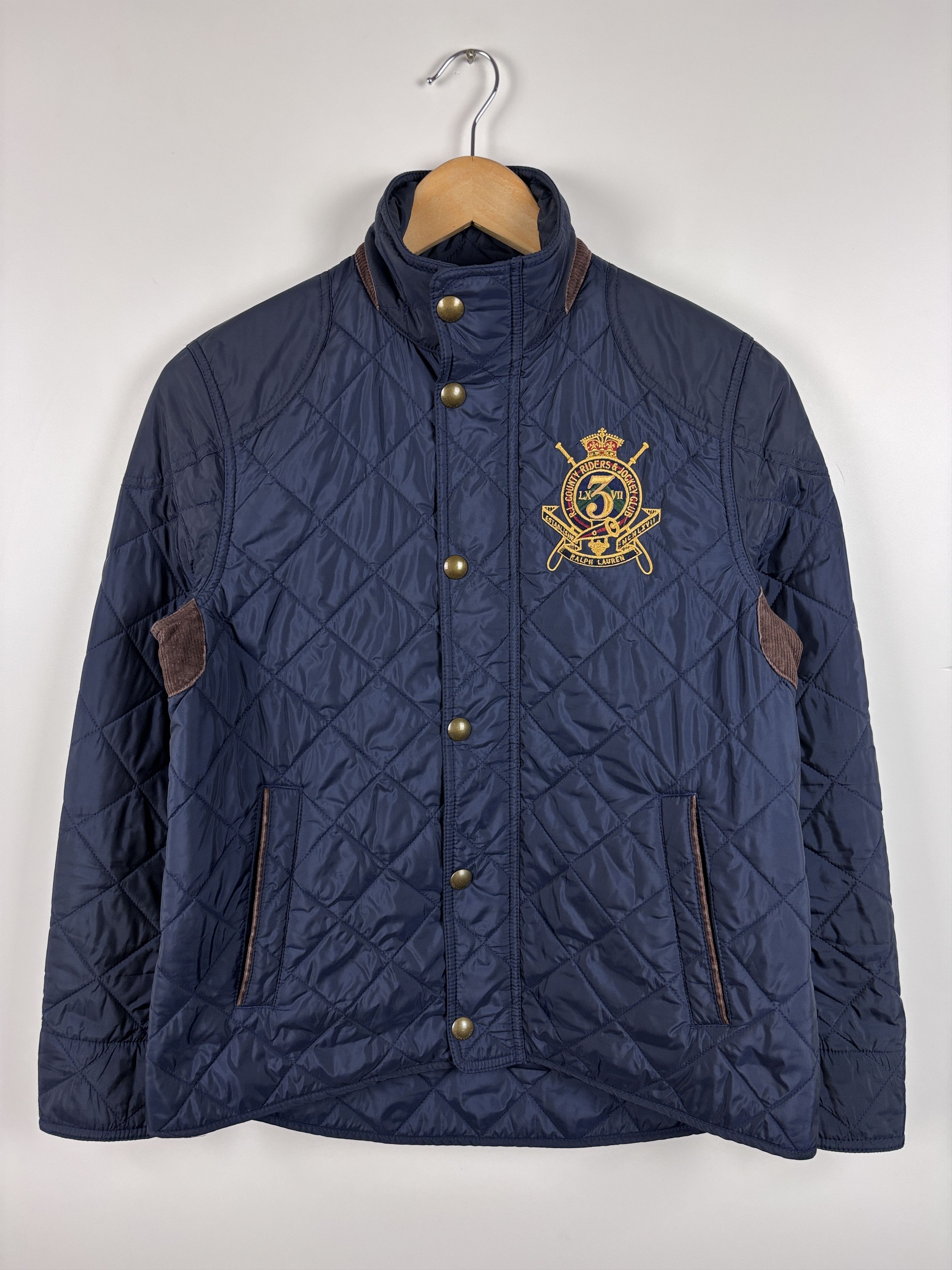 Denim Bloomingdale's Polo Ralph Lauren Men's Quilted Sport Coat