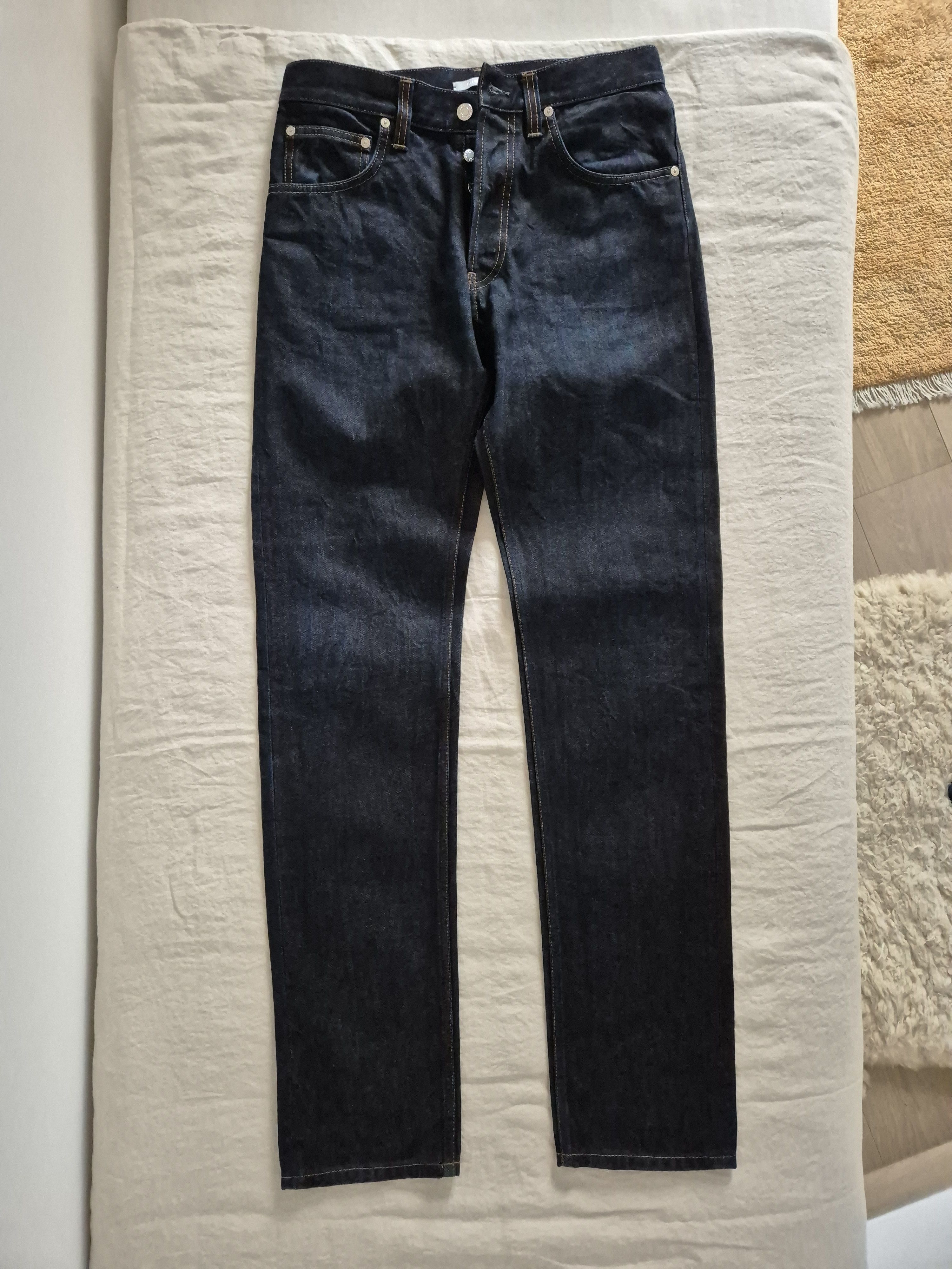 Helmut Lang Raw denim high-waisted Size US 31 - 1 Thumbnail