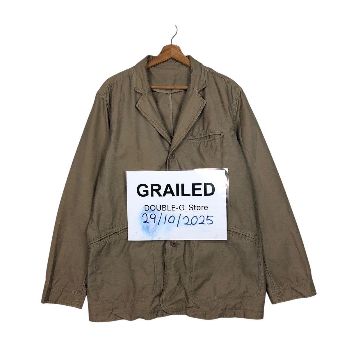 Japanese Brand 📌Vintage Chore Work Jacket Unbranded Issey Miyake Size US L / EU 52-54 / 3 - 1 Thumbnail