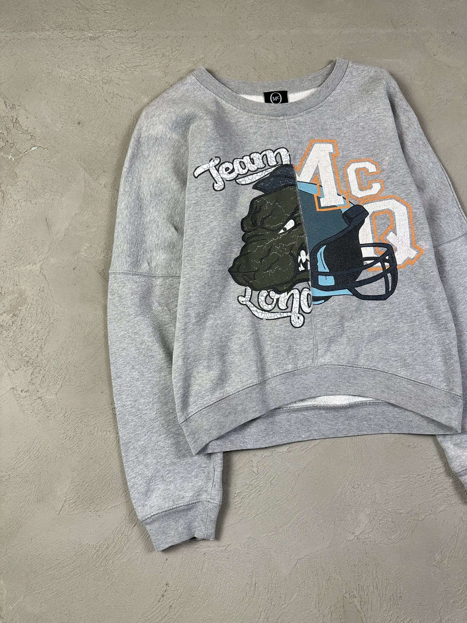 Alexander McQueen × Designer MCQ Alexander McQueen Logo Graphic Boxy Crewneck Size S / US 4 / IT 40 - 3 Thumbnail