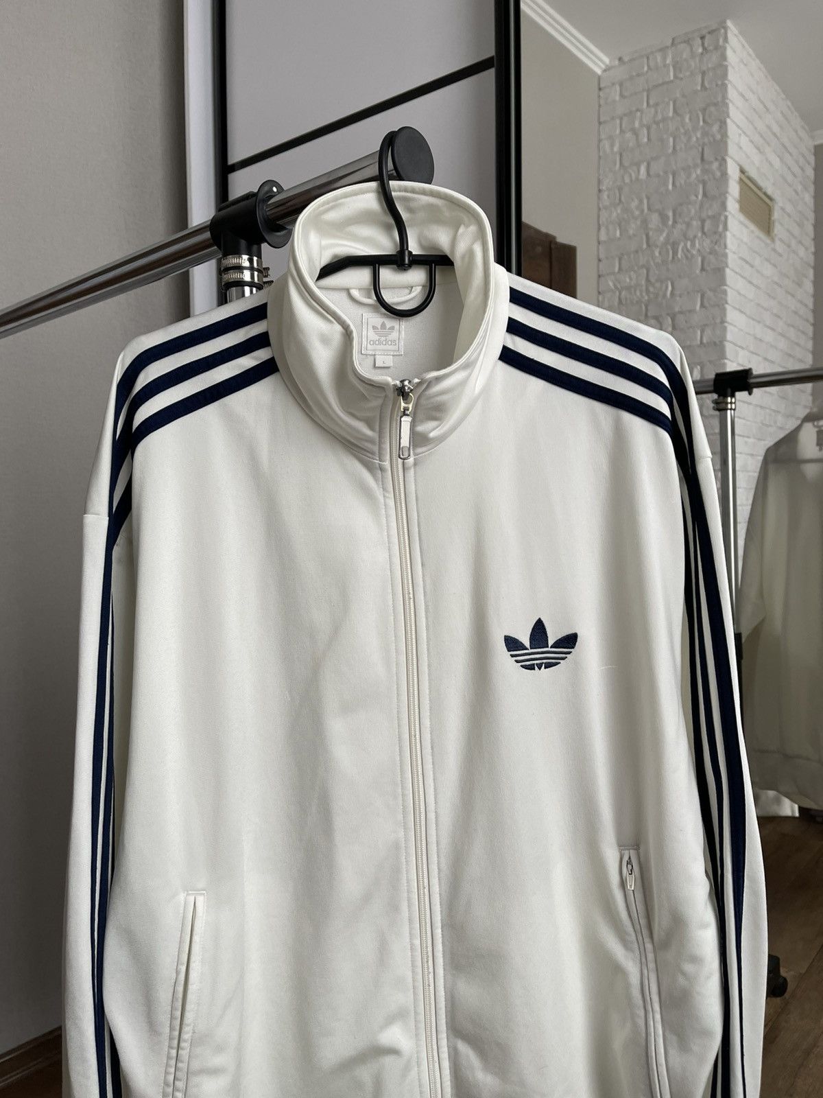 Adidas Adidas Track Zip Jacket Vintage Size US L / EU 52-54 / 3 - 5 Thumbnail