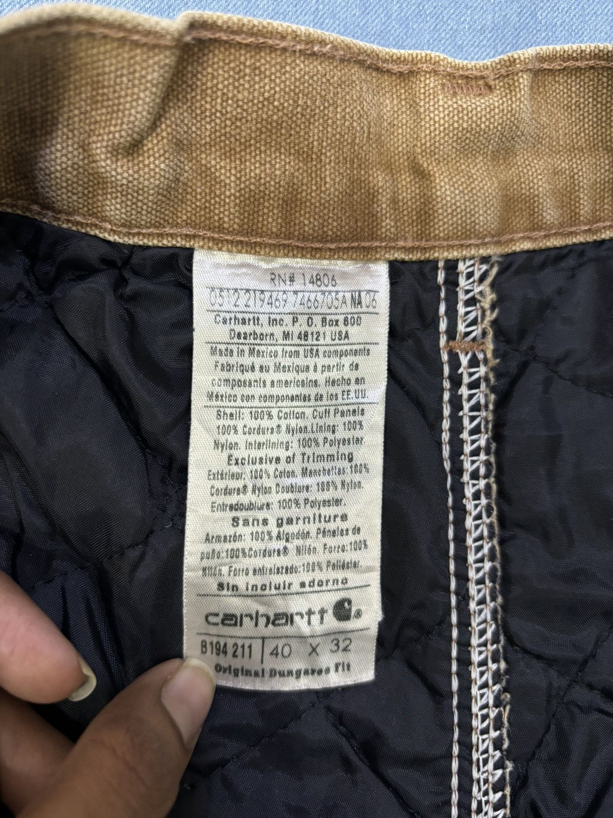 Carhartt Carhartt B194 211 doubleknee denim Size US 40 / EU 56 - 5 Thumbnail