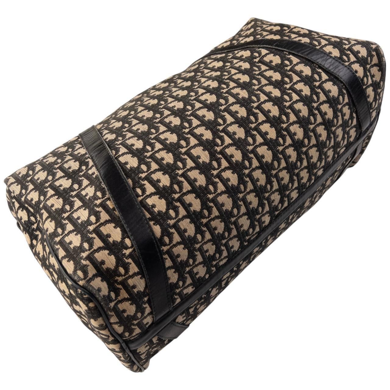 Dior Vintage Dior Monogram Luggage Bag Size ONE SIZE - 8 Thumbnail