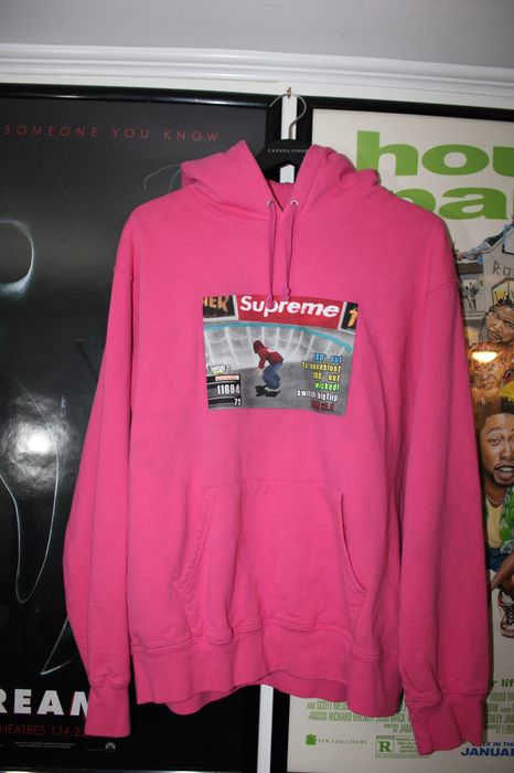 Supreme Supreme Thrasher Magenta Hooded Sweatshirt 2021 | Grailed