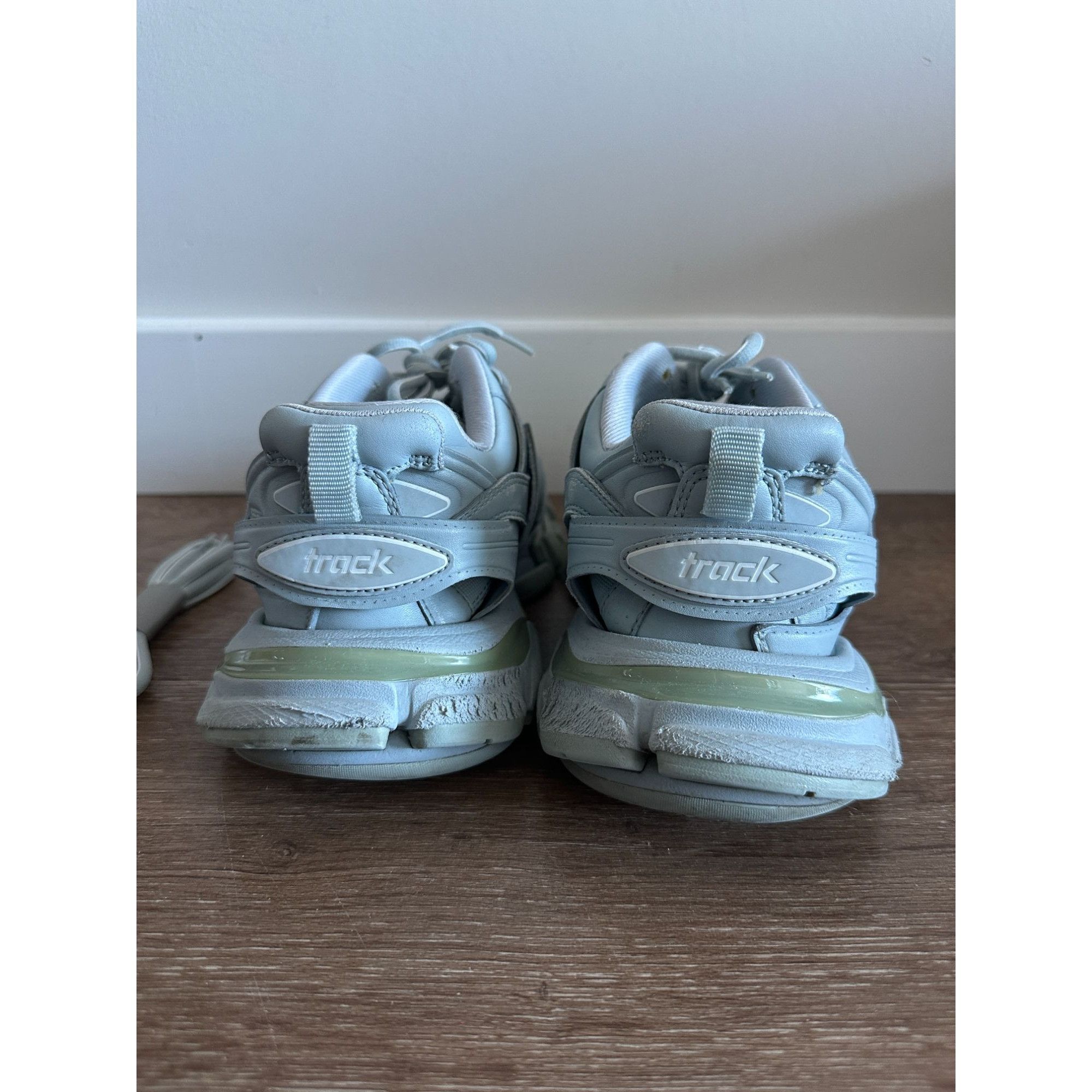 Balenciaga Balenciaga Track Sneakers Light Blue Size 7 Women’s Size US 7 / IT 37 - 2 Thumbnail