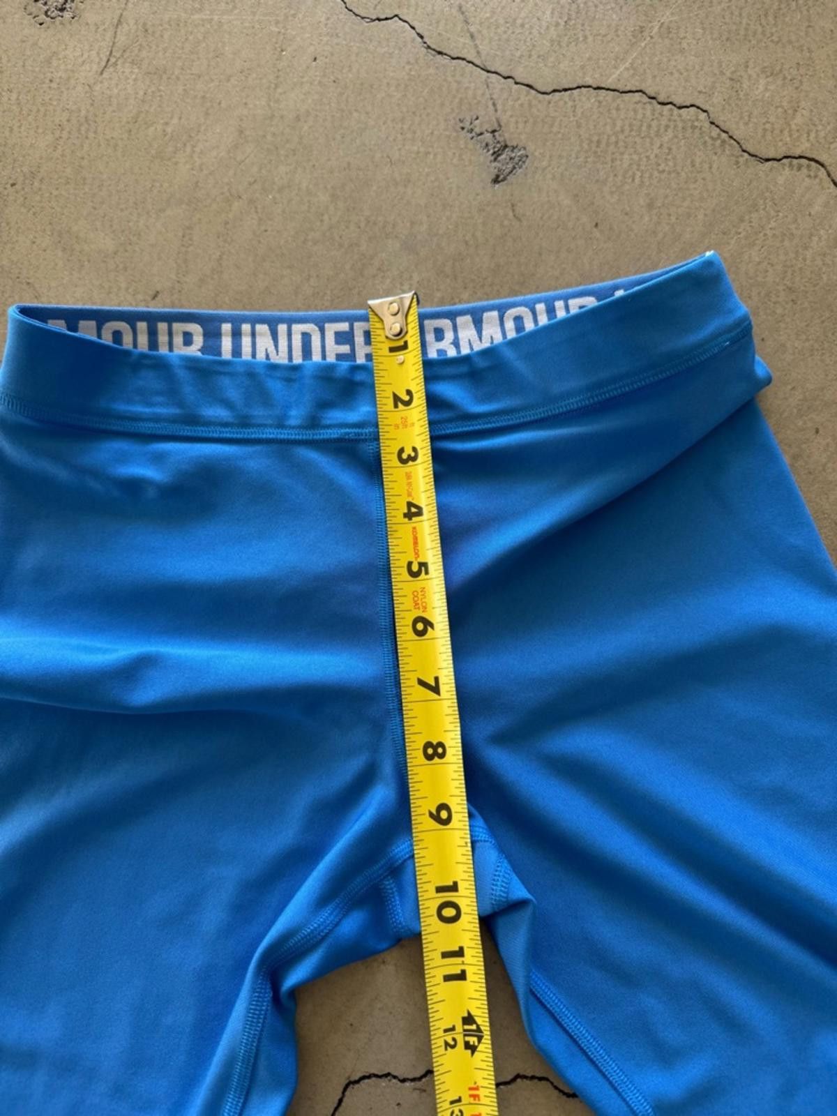Under Armour Under Armour / HeatGear Compression Capri Leggings / Blue Size 28" / US 6 / IT 42 - 3 Thumbnail