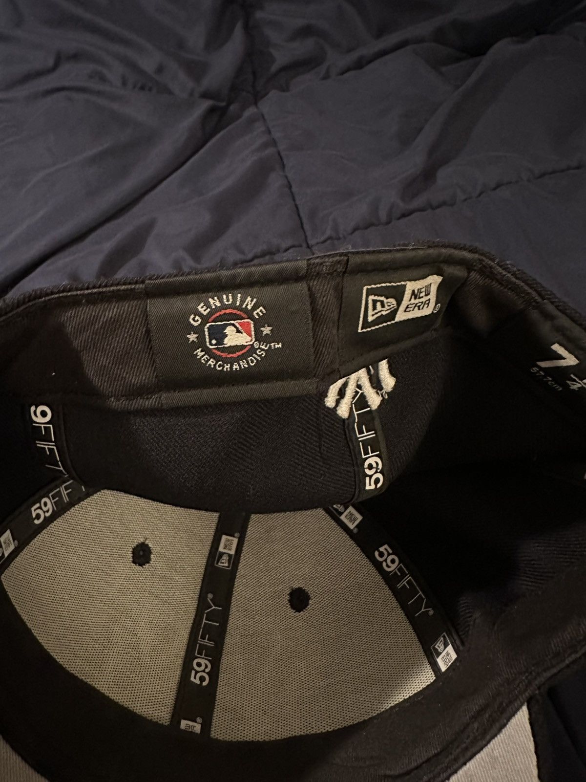 MLB × New Era × New York Yankees Double NY Yankees Fitted Hat Size ONE SIZE - 5 Thumbnail