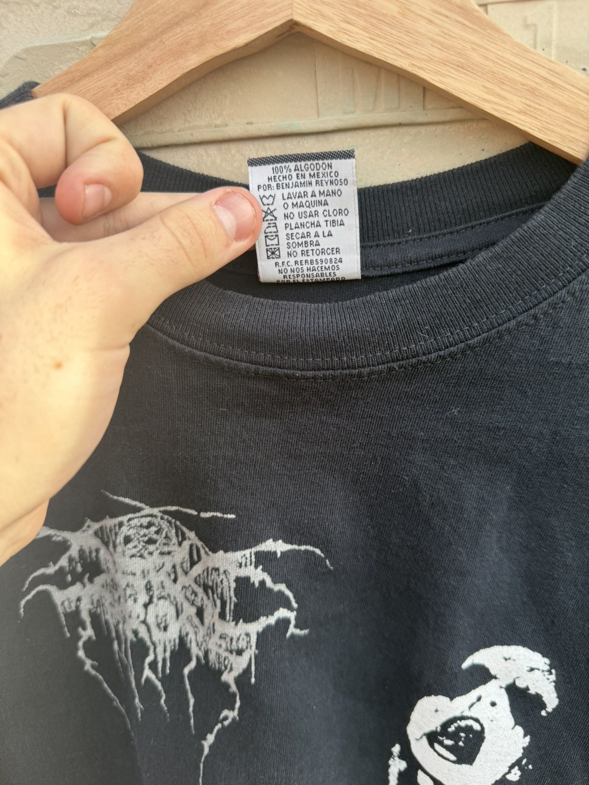 Vintage 2000s Dark Throne Transylvania Hunger Size US L / EU 52-54 / 3 - 6 Thumbnail