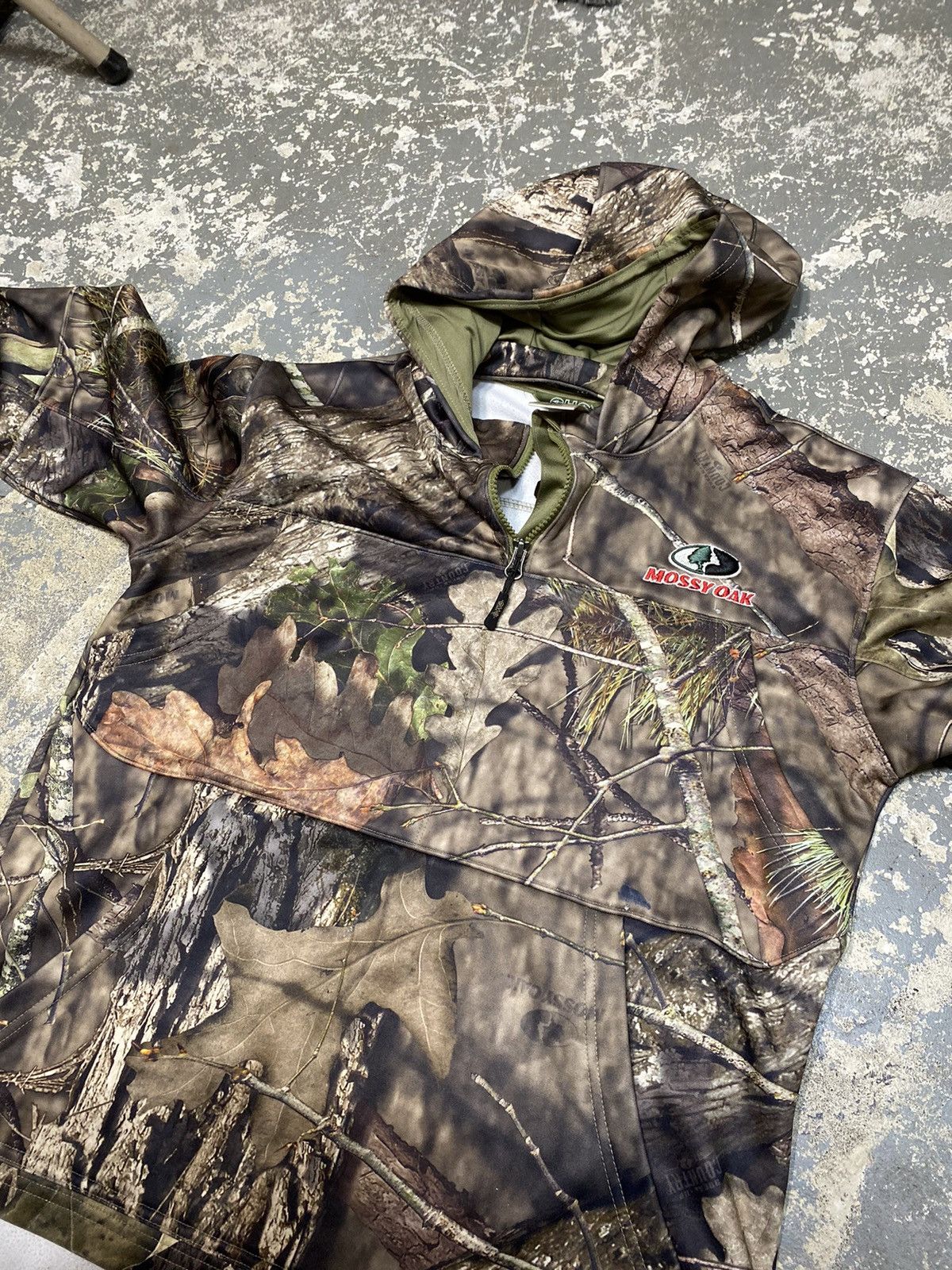 Realtree × Vintage Vintage Mossy Oak Camo Pullover Hoodie Sweatshirt Size US M / EU 48-50 / 2 - 5 Thumbnail