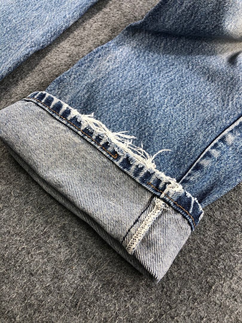 Levi's Vintage 90s Light Wash Levis 505 Jeans-JM682 Size US 32 / EU 48 - 6 Thumbnail