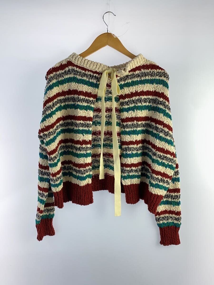 Marni SS22 Striped Boxy Knit Sweater Size XS / US 0-2 / IT 36-38 - 2 Thumbnail