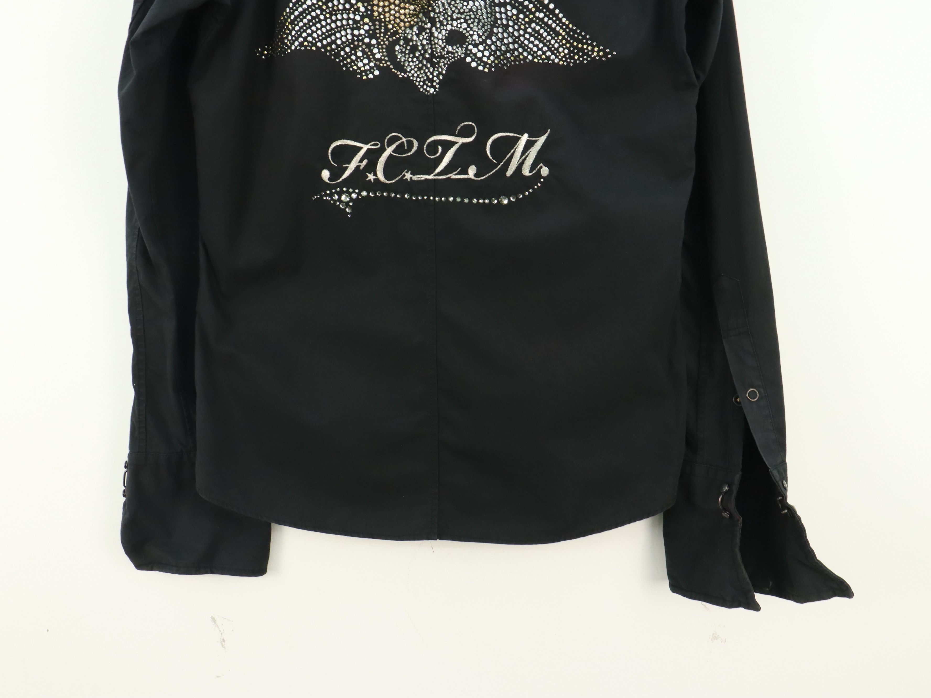 FranCisT MOR.K.S × Seditionaries Gothic Seditionaries Punk Horse Leather Trim Pocket LS Shirt Size US S / EU 44-46 / 1 - 9 Thumbnail