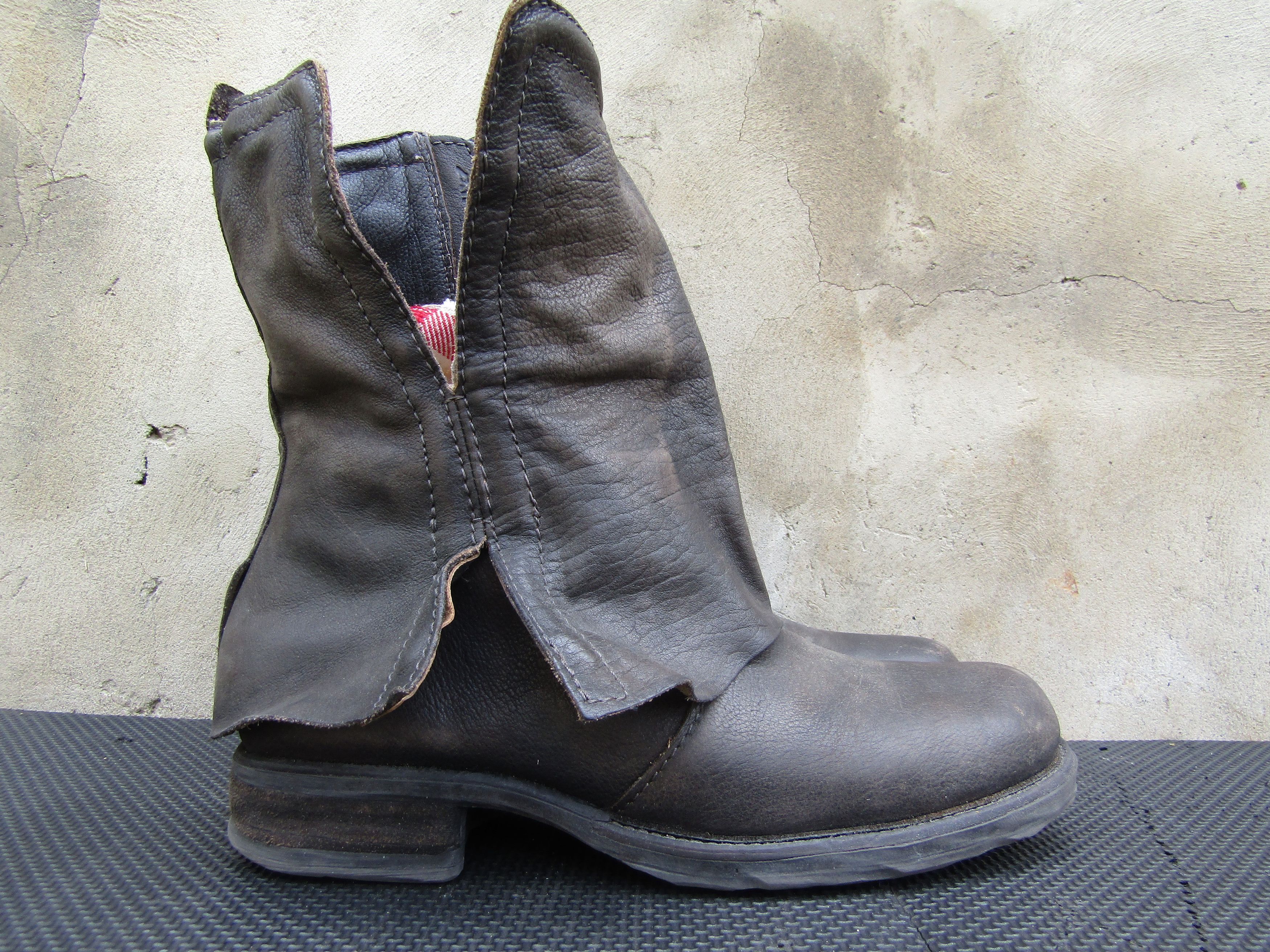 A.S.98 Airstep A.S.98 Boho Rock Leather Zip Biker brown/Gray Punk Size US 8 / IT 38 - 6 Thumbnail
