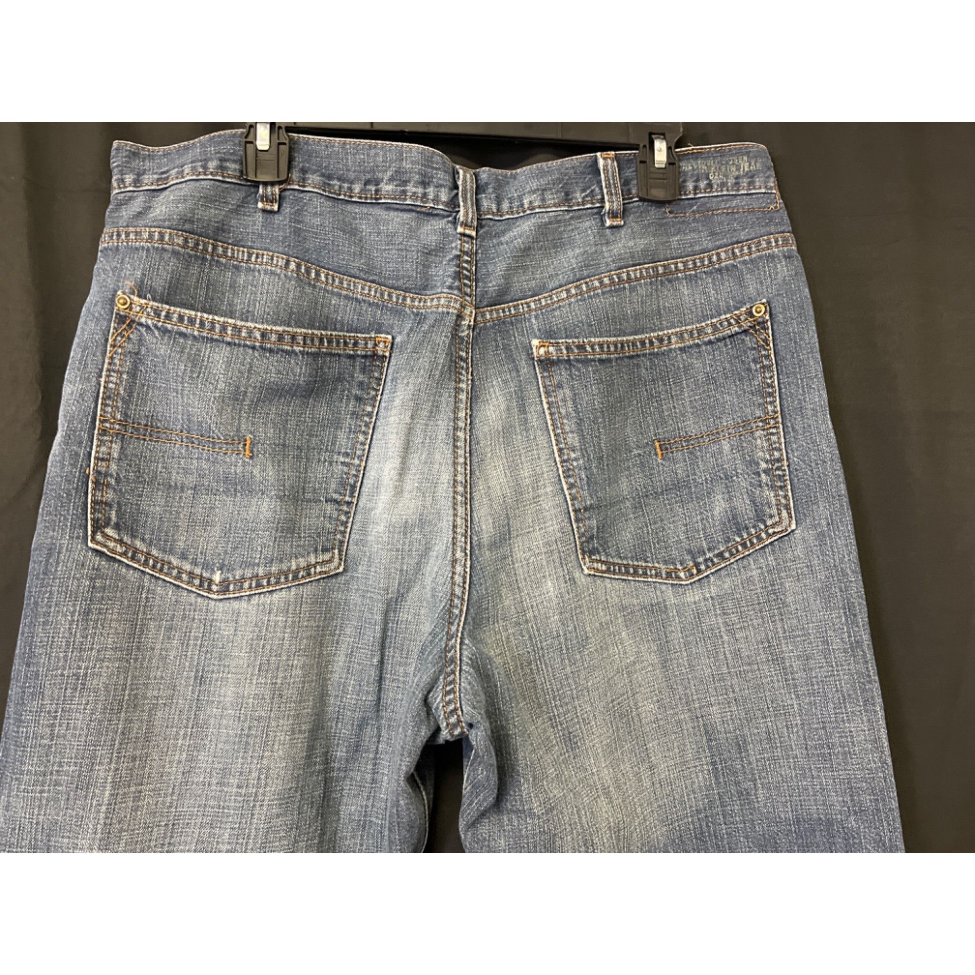 Calvin Klein Calvin Klein Men's Blue Jeans/Straight Leg Size 36 SKU 4218 Size US 36 / EU 52 - 4 Thumbnail