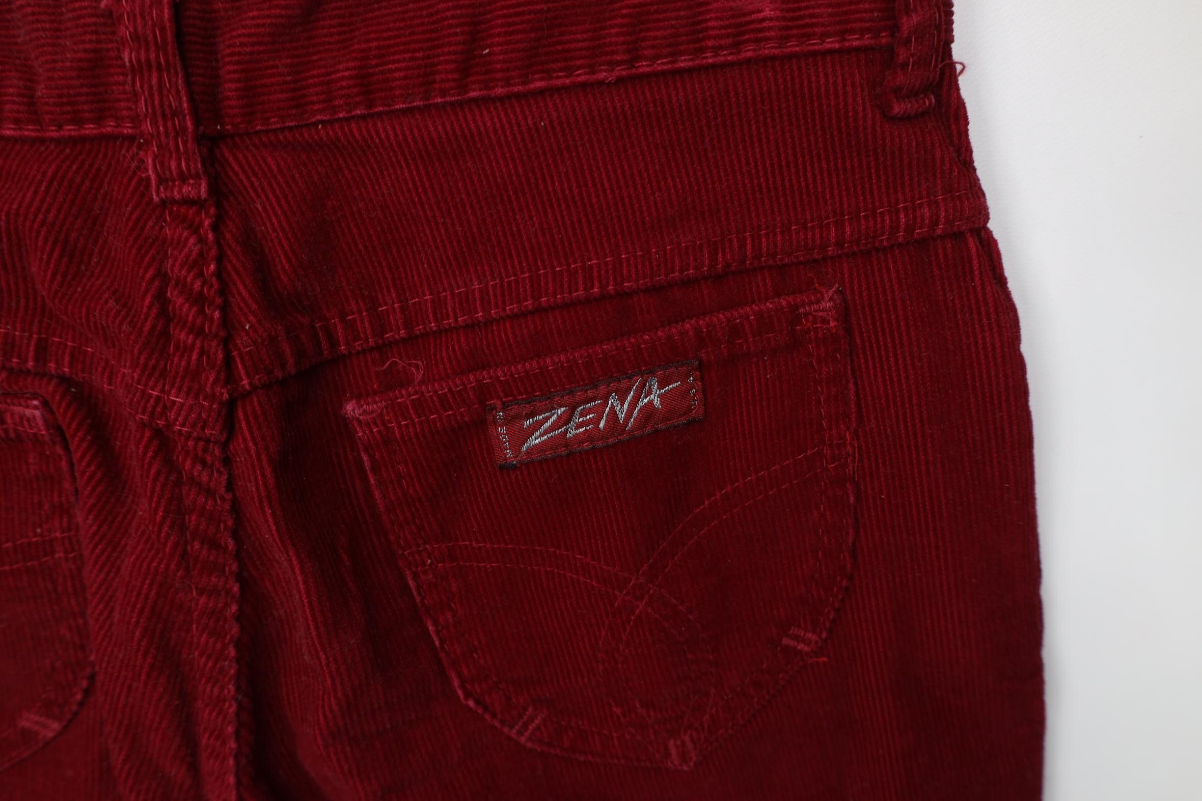 Vintage Vintage 70s 80s Streetwear Corduroy Chino Pants Red USA Size 34" / US 12 / IT 48 - 13 Thumbnail