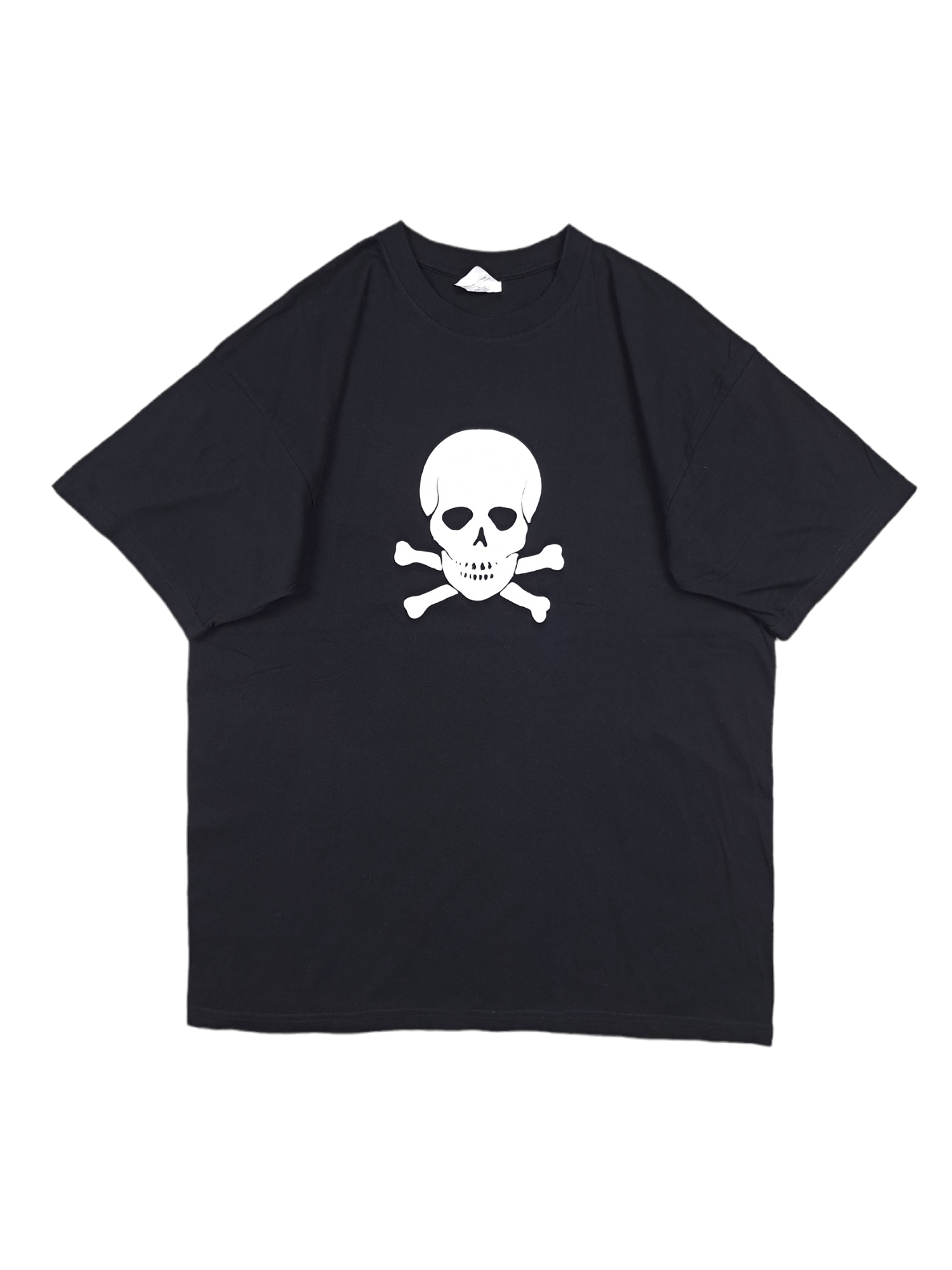 Skulls 💀 Vintage Y2K Skull Skeleton T-shirt Black Size US L / EU 52-54 / 3 - 1 Preview