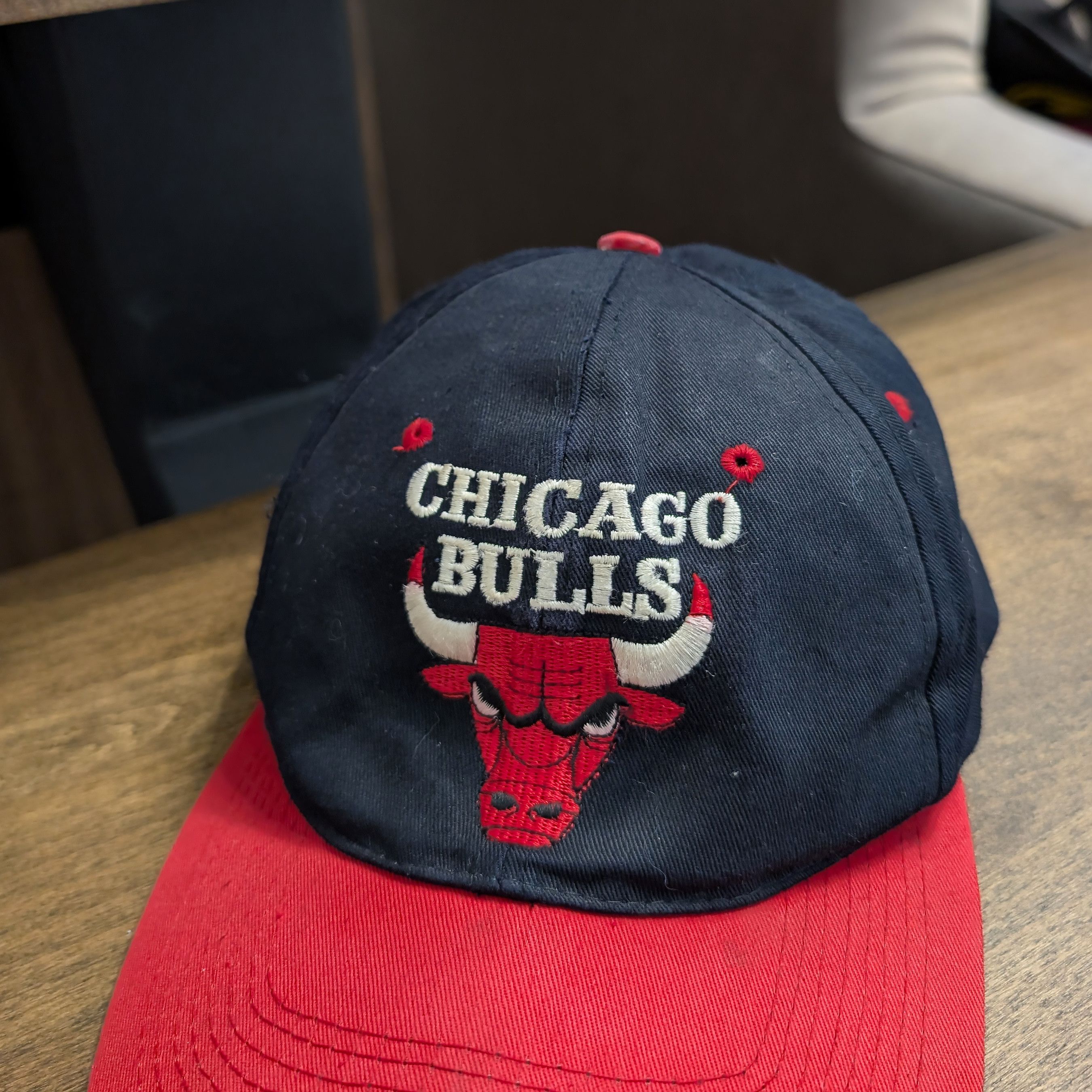 Other Vintage 90's Chicago Bulls NBA Snapback Hat Cap Hat Red Size ONE SIZE - 3 Thumbnail