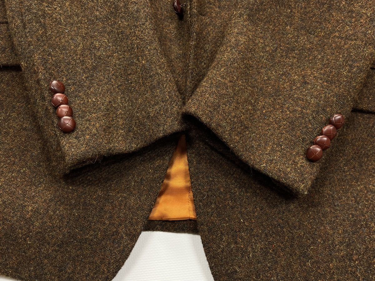 Harris Tweed Charles Robertson x Harris Tweed Men’s Blazer Jacket Wool Size 44L - 12 Thumbnail
