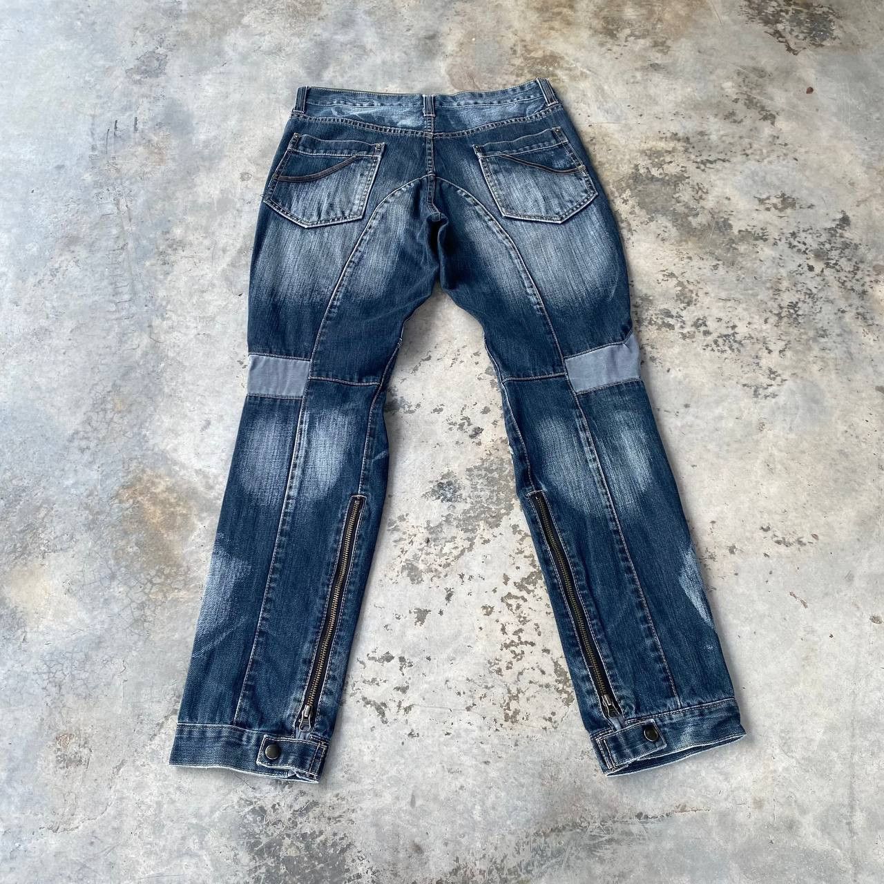 PPFM PPFM BONDAGE FADED WASH GHOSTCLAW MARK SPIRAL KNEE Size US 30 / EU 46 - 9 Thumbnail
