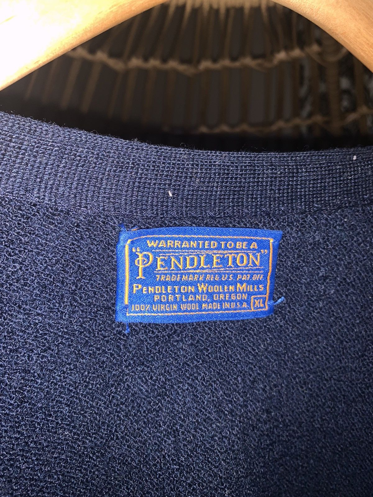 Pendleton × Vintage Vintage Pendleton Wool Cardigan Size US XL / EU 56 / 4 - 3 Thumbnail