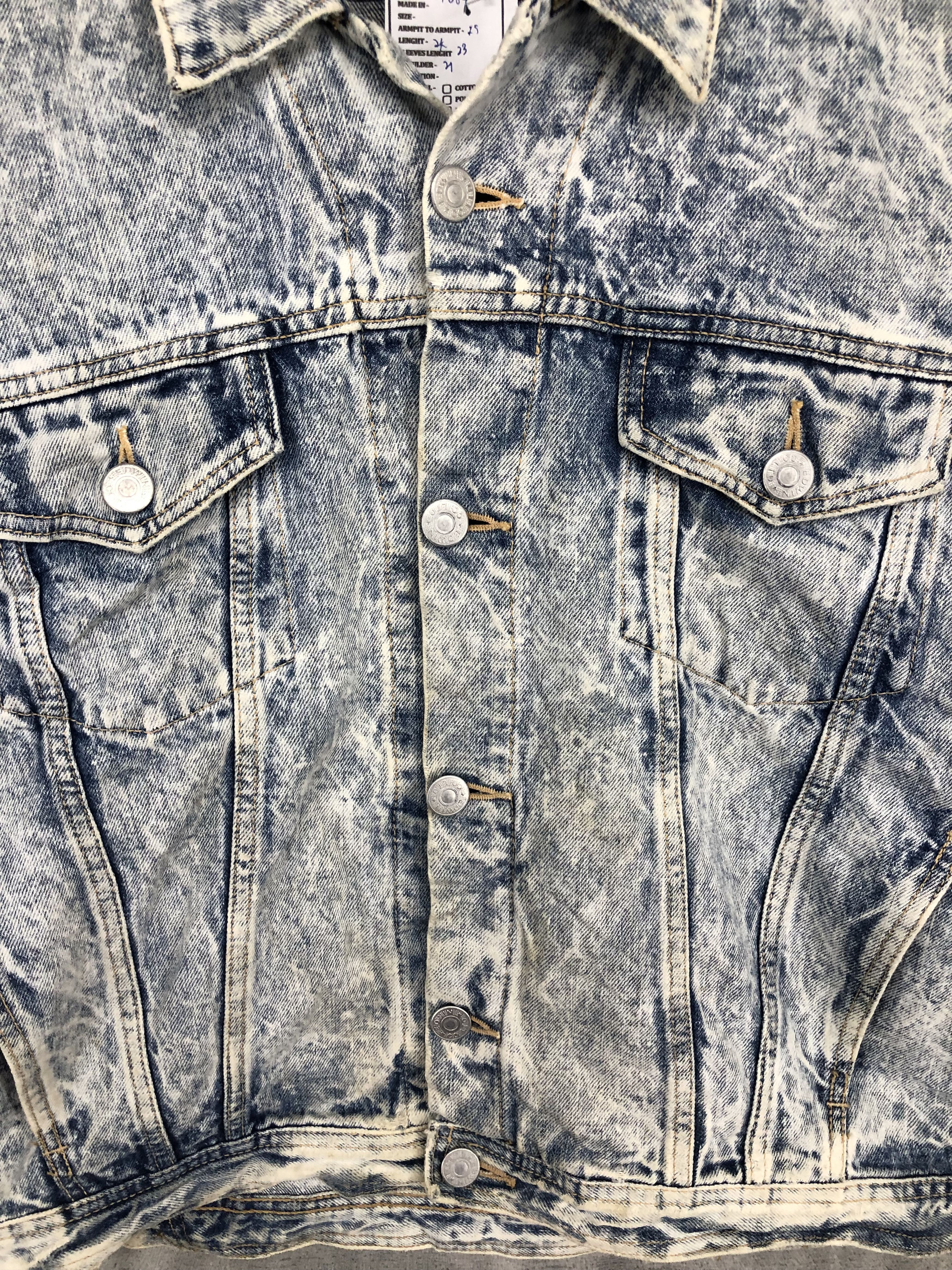 Edwin × Japanese Brand × Vintage Vintage Edwin Acid wash Denim Jacket Size US L / EU 52-54 / 3 - 2 Thumbnail