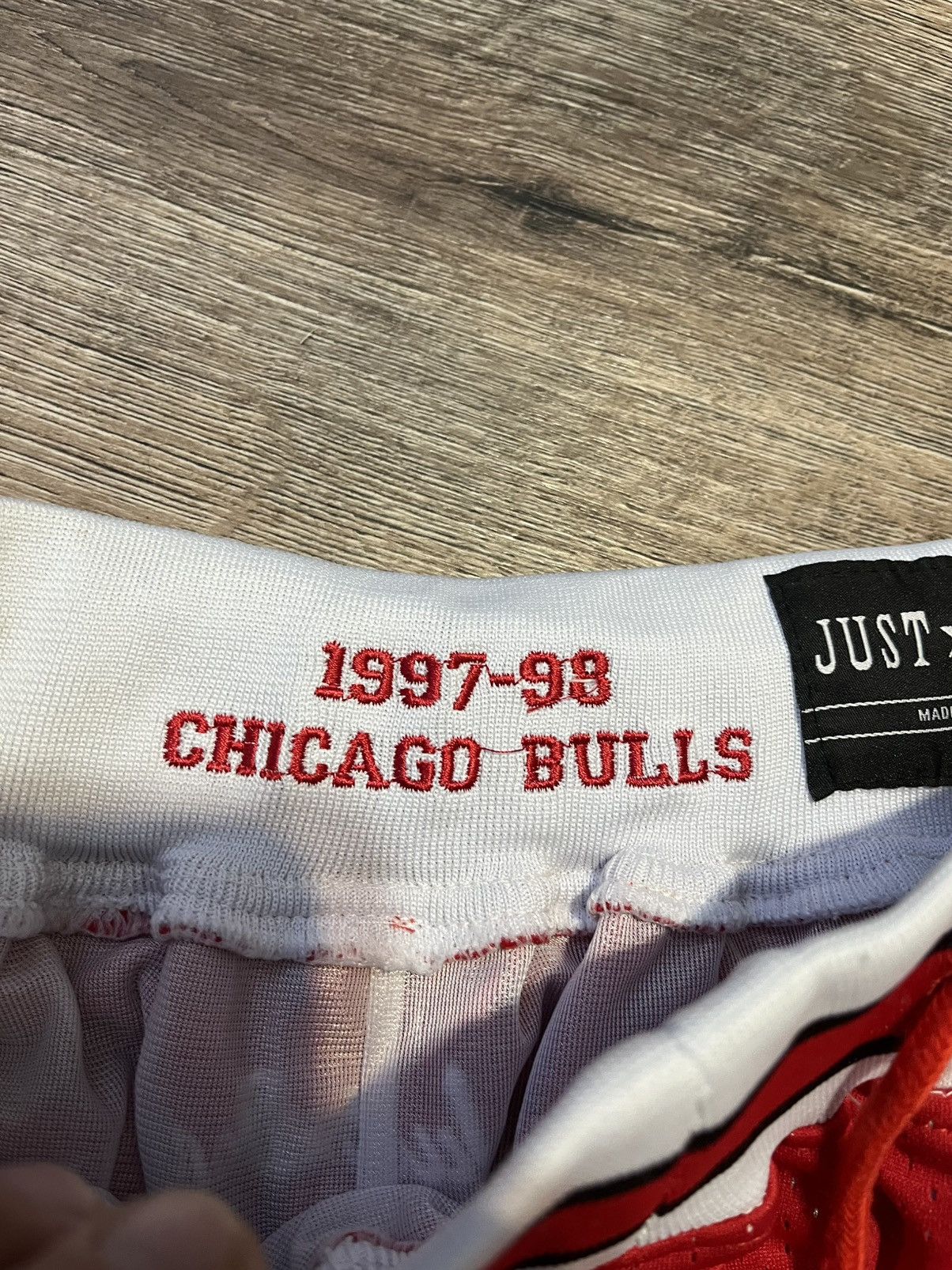 Vintage Just Don Chicago Bulls NBA Shorts