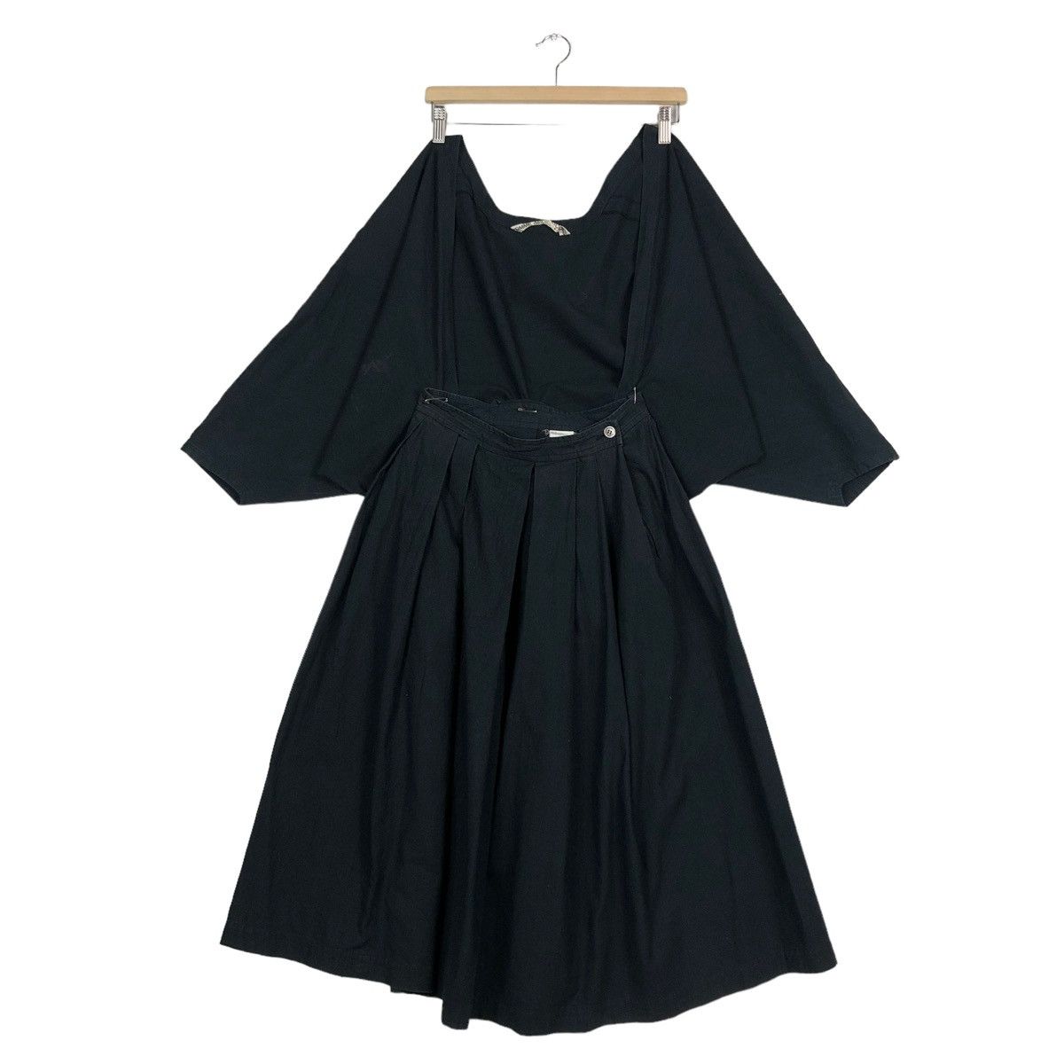 Comme des Garcons 🔥VINTAGE 1980’s COMME DES GARCONS RUNWAY MAXI DRESS SKIRT Size M / US 6-8 / IT 42-44 - 3 Thumbnail