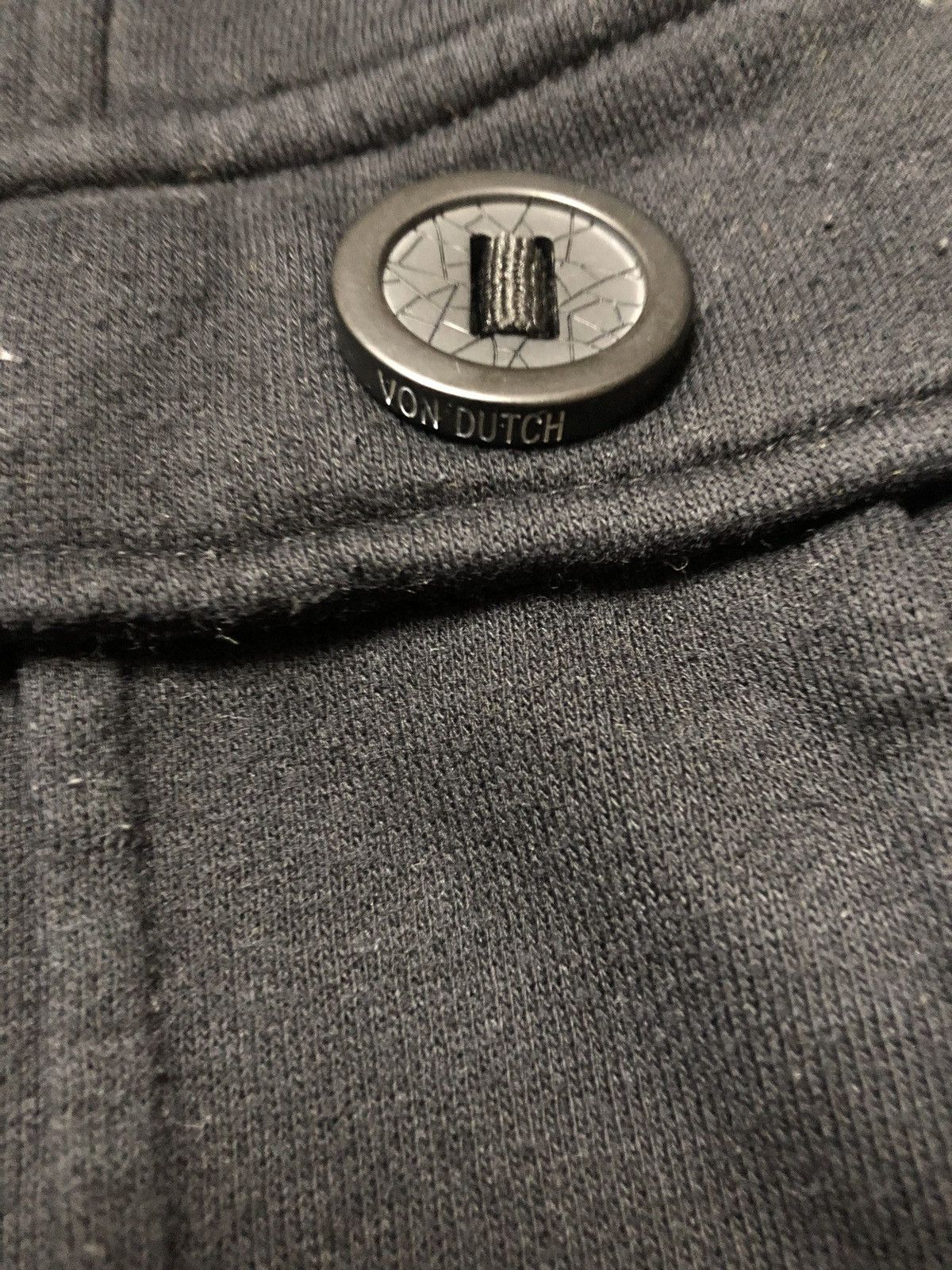 Von Dutch VON DUTCH HOODIE WITH ZIPPER AND BUTTON STYLE Size S / US 4 / IT 40 - 6 Thumbnail
